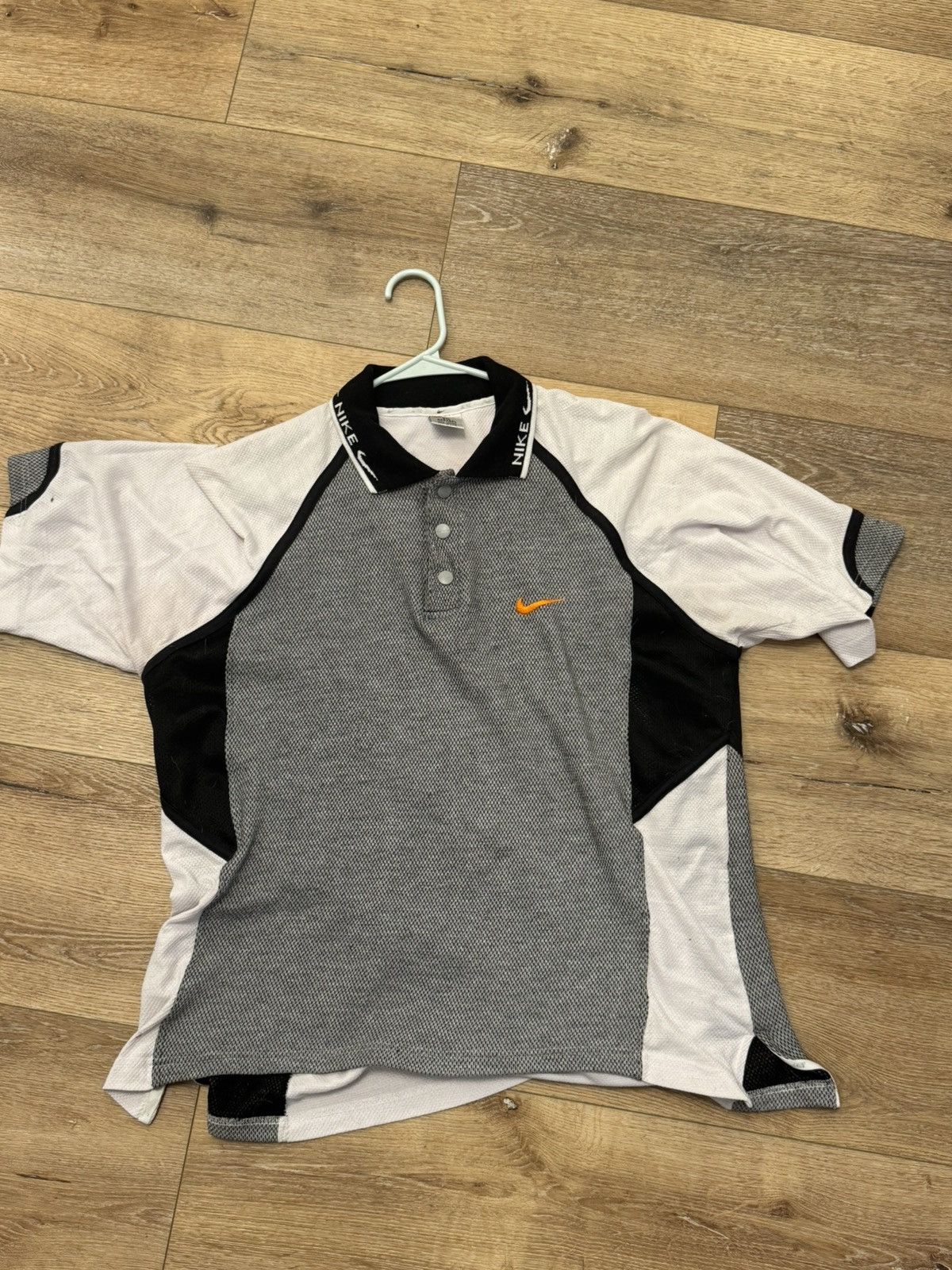 Nike × Vintage Vintage Nike Polo Size US L / EU 52-54 / 3 - 1 Thumbnail