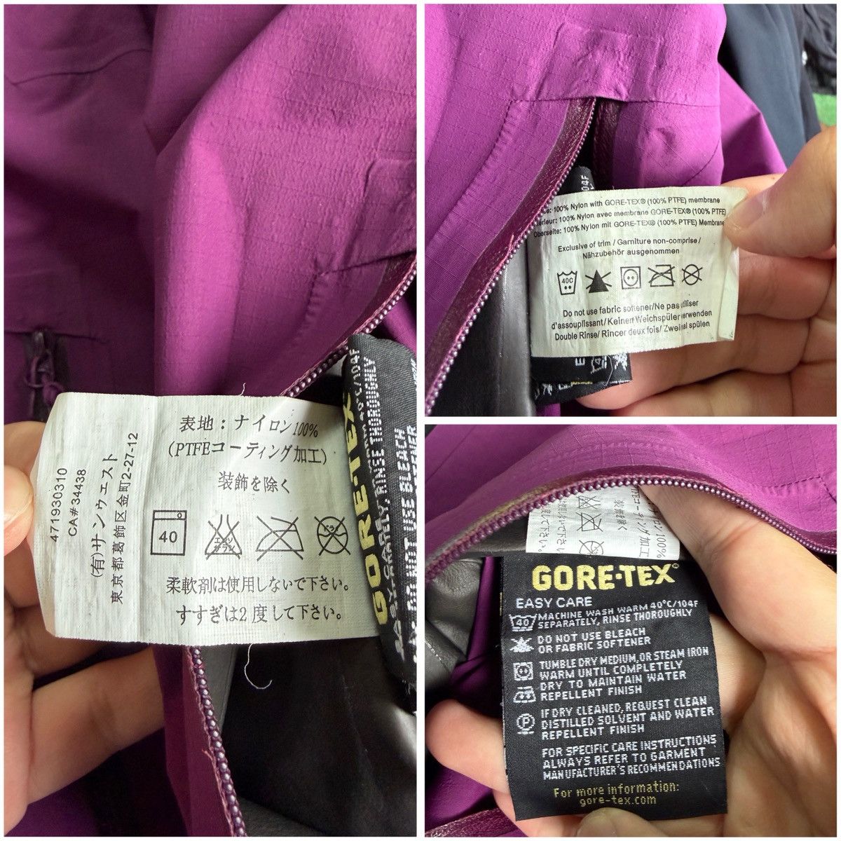 Arc'teryx Rare! Arc'teryx Beta SL Women’s Purple GORE-TEX Jacket S Size S / US 4 / IT 40 - 8 Thumbnail