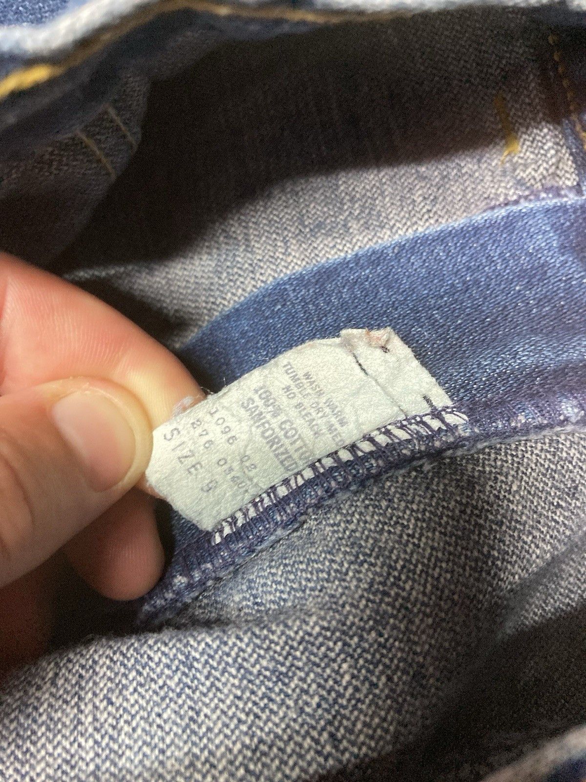 Vintage 70s denim jeans landlubber distressed hippie women’s 9 26x30 Size 26" / US 2 / IT 38 - 6 Thumbnail