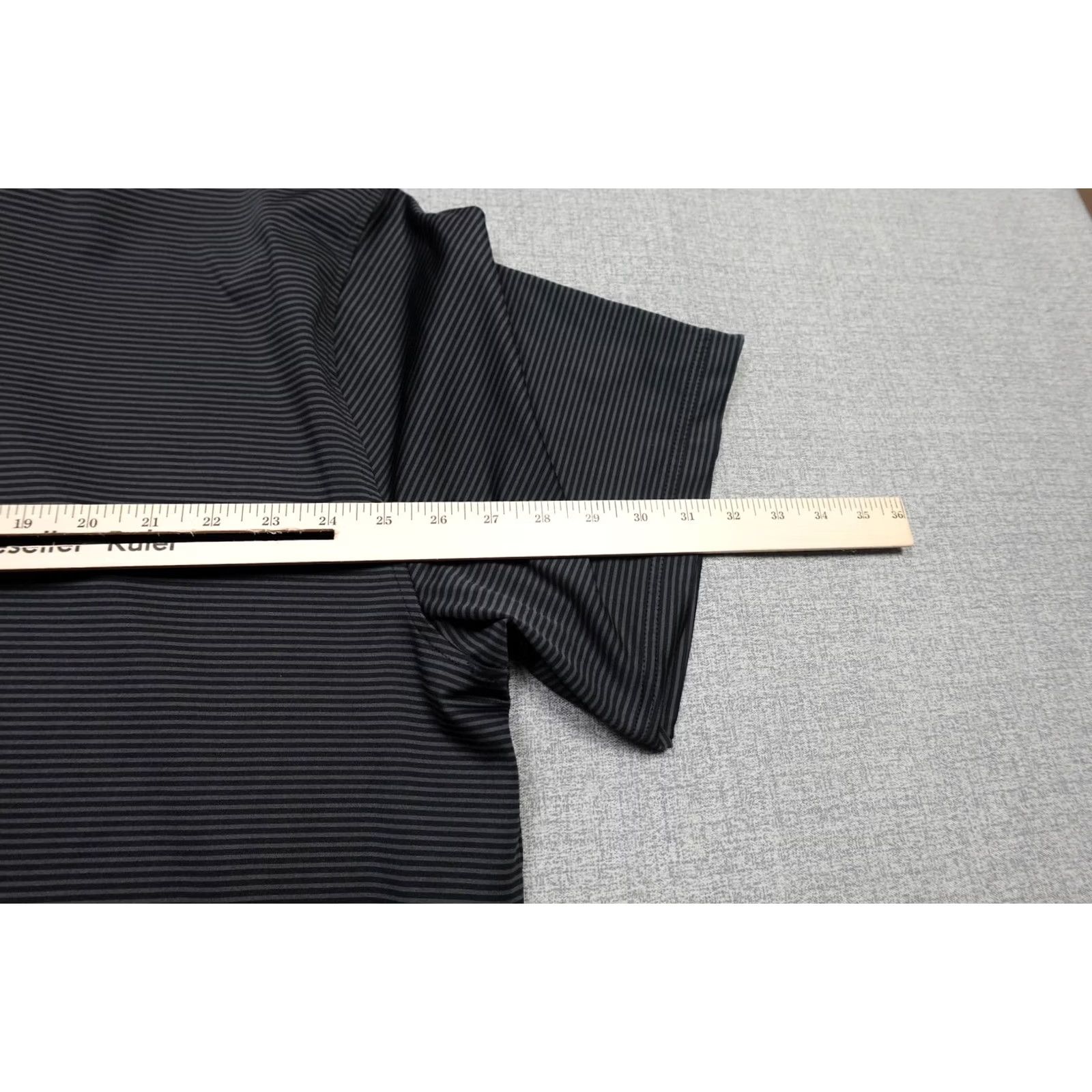 Under Armour Under Armour The Performance Polo Mens 4XL Gray Stripe Golf Stretch Lightweight Polo Shirt Size US XXL / EU 58 / 5 - 6 Thumbnail