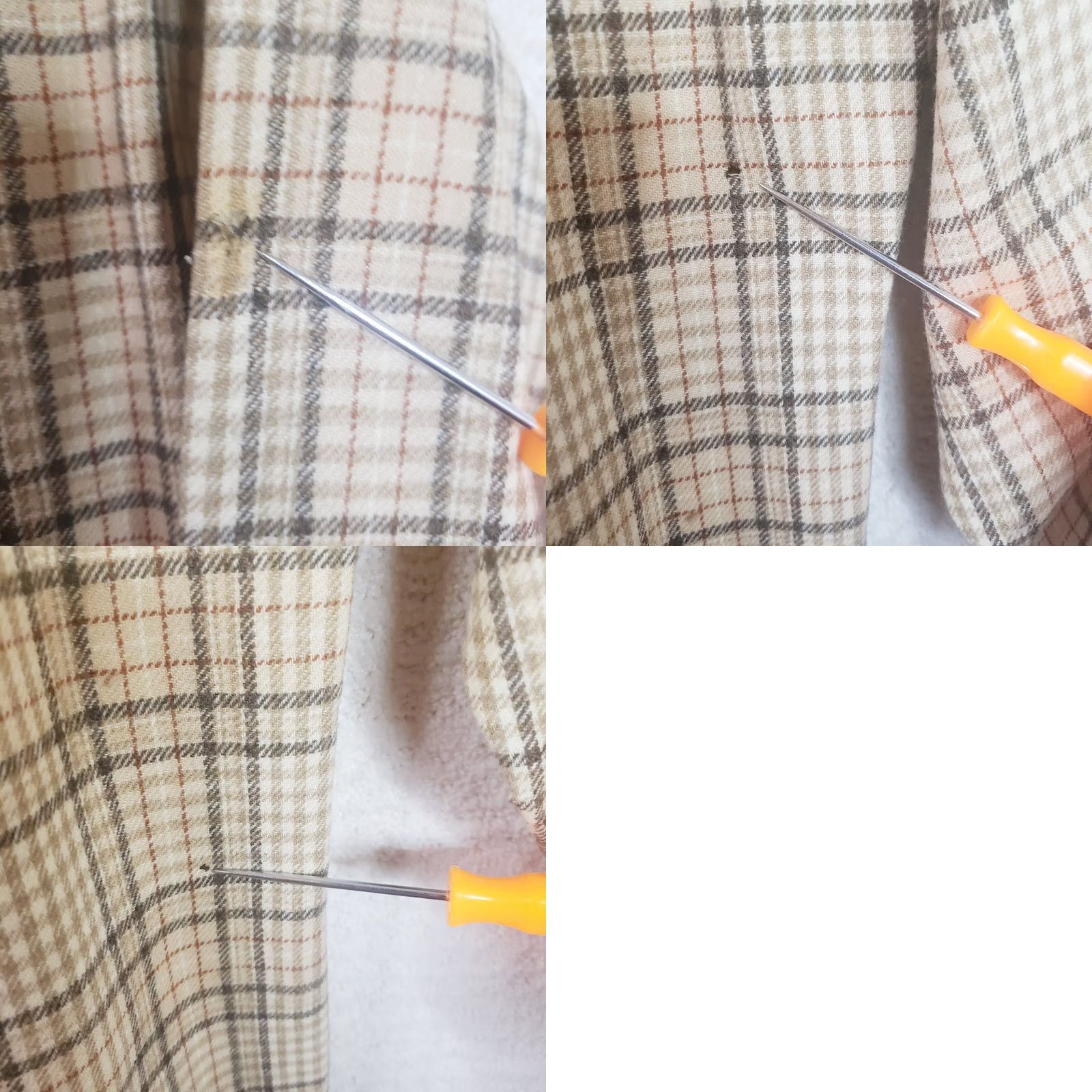 Pendleton Pendleton Shirt LS Men M Tan Brown Plaid Wool Button-Down Vintage Casual Size US M / EU 48-50 / 2 - 11 Thumbnail