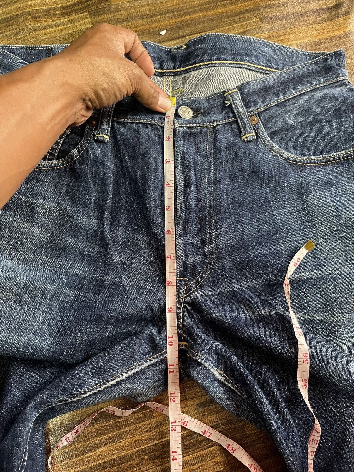Warehouse Dubble Works by Warehouse Selvedge Denim Union Made Size US 34 / EU 50 - 13 Thumbnail