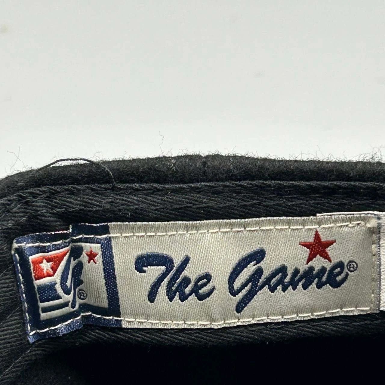 The Game Jackson Hole Hat Men Black Embroidered Strap Back Wool Size ONE SIZE - 3 Thumbnail