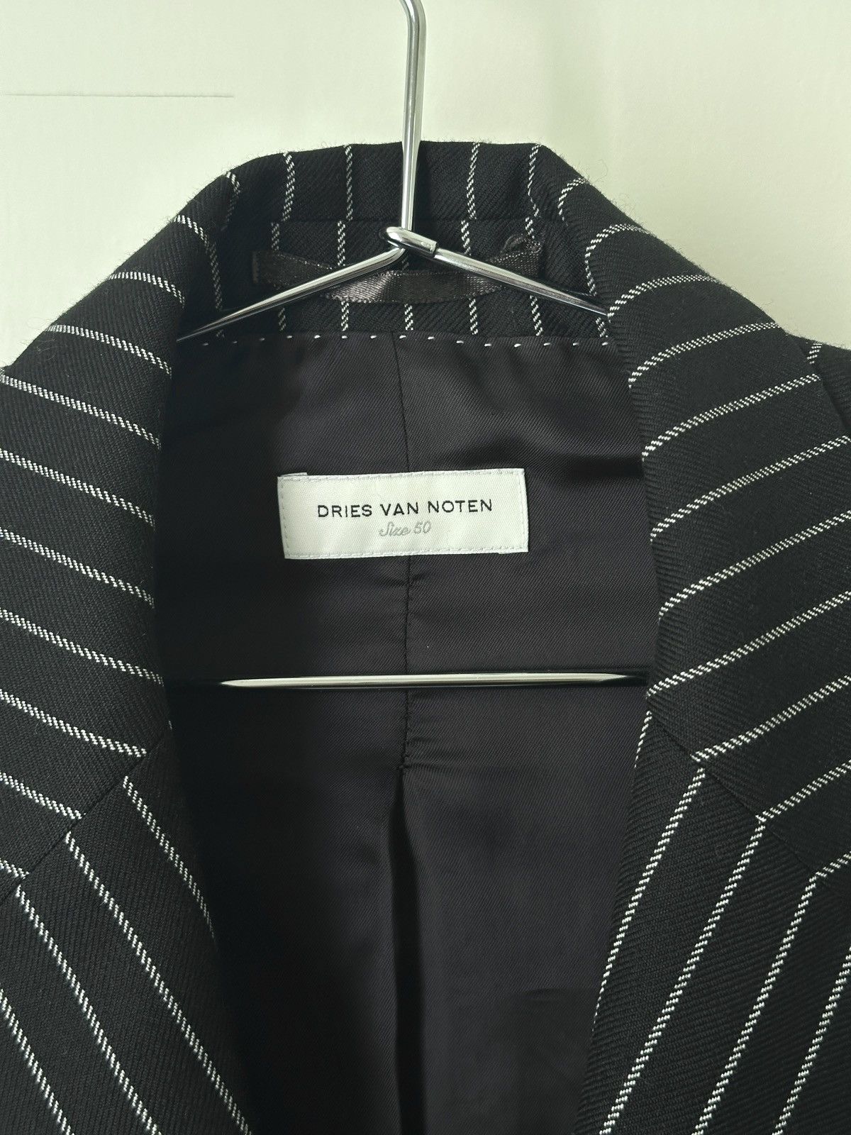 Dries Van Noten Rare Dries Van Noten 2015 Blazer 100% Scotland Wool Size 50S - 3 Thumbnail
