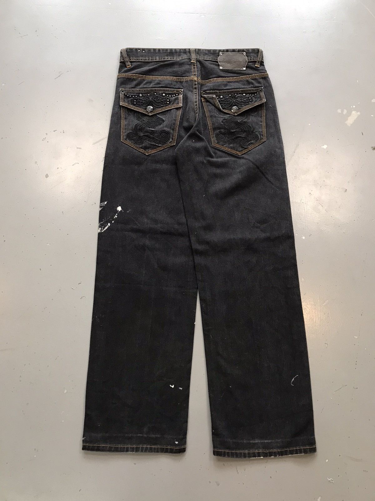 Ecko Unltd. × Vintage Vintage Ecko straight fit charcoal black denim Size US 31 - 1 Thumbnail