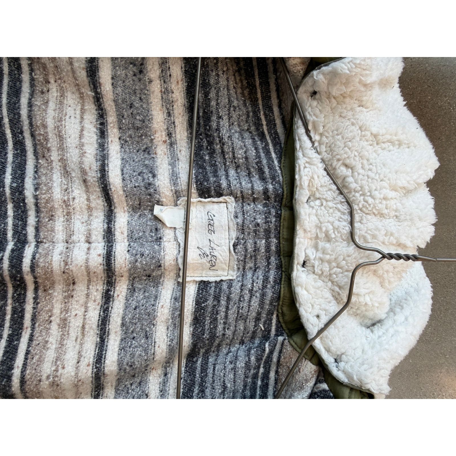 Greg Lauren Greg Lauren SAMPLE 50/50 Tent Insulated Blanket Lined Parka Size US L / EU 52-54 / 3 - 6 Thumbnail