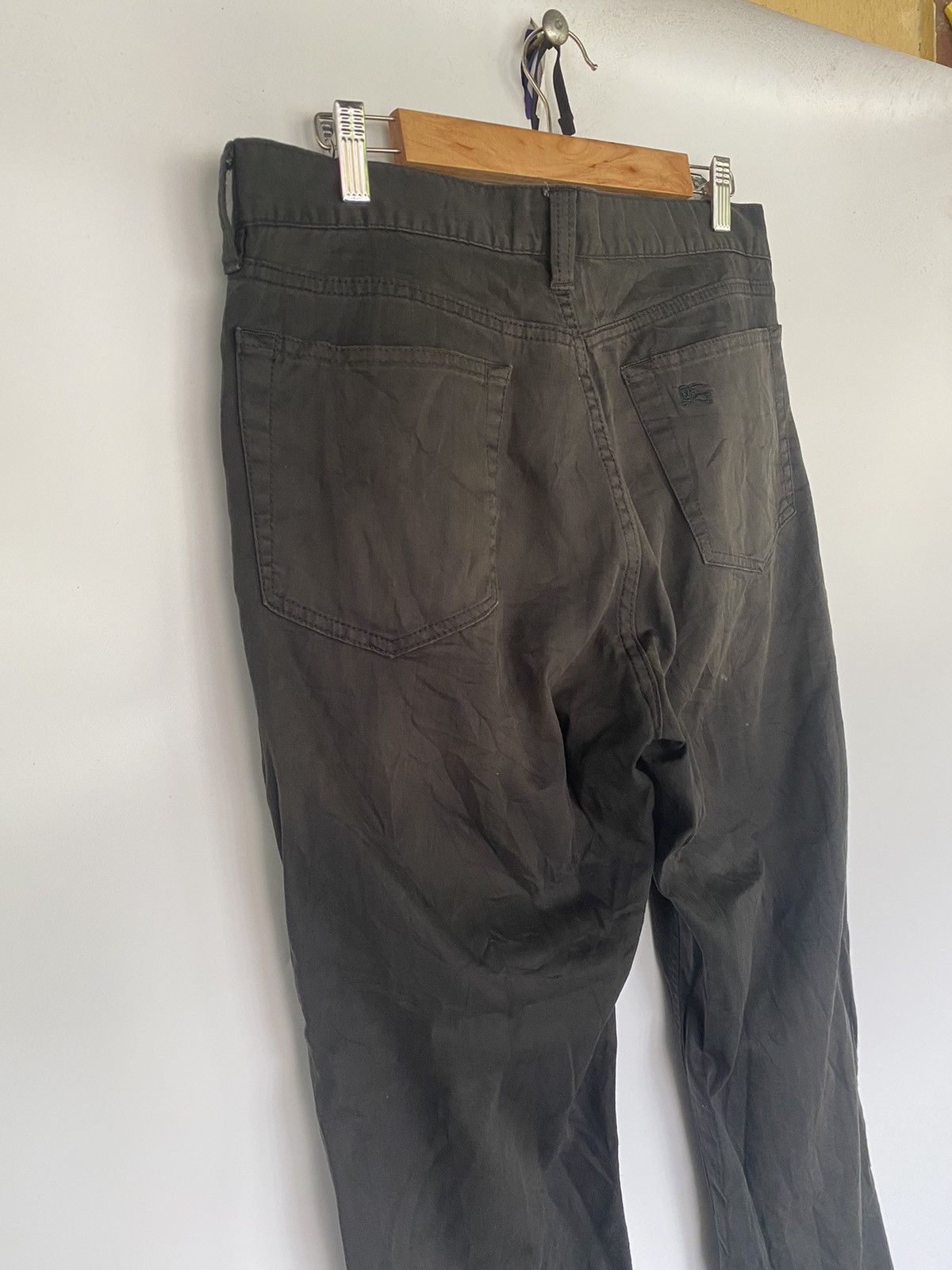 Burberry × Vintage Burberry London Black Stretch Pant Size US 34 / EU 50 - 9 Thumbnail