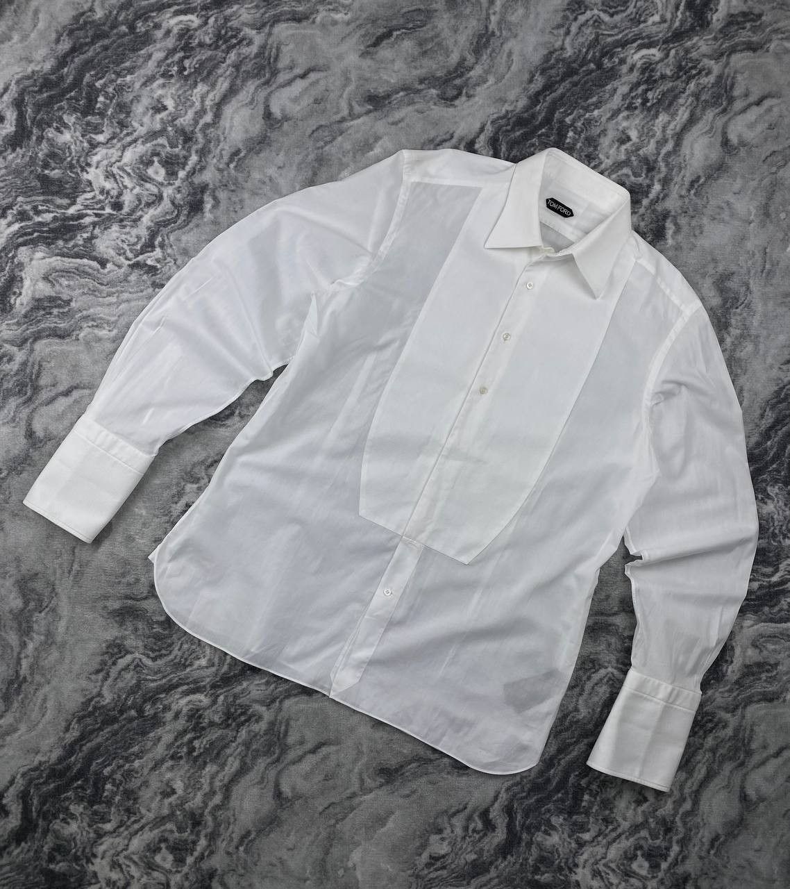 Tom Ford Tom Ford Сlassic Shirt Buttons Long Sleeve Size US XL / EU 56 / 4 - 1 Thumbnail