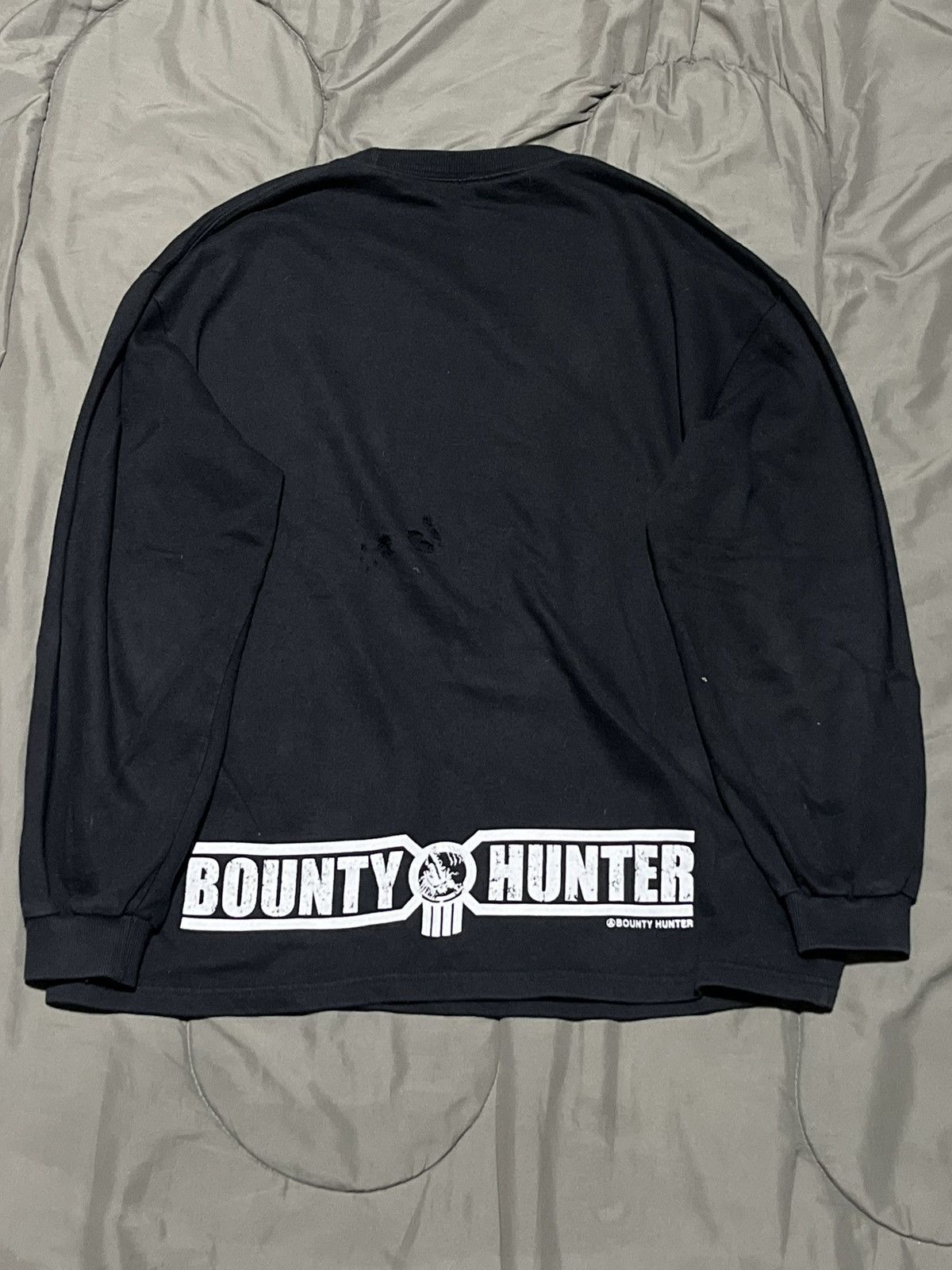 Bounty Hunter Black Distressed Bounty Hunter Crewneck Sweatshirt Size US L / EU 52-54 / 3 - 6 Thumbnail