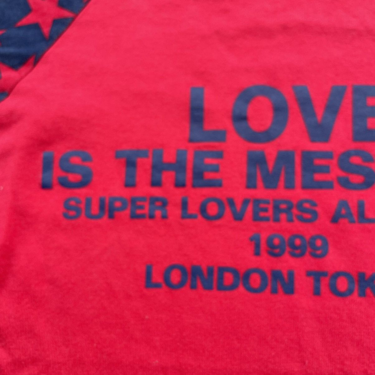 Super Lovers 🇯🇵 VINTAGE 90s ICONIC SUPER LOVERS RAGLAN TSHIRT Size M / US 6-8 / IT 42-44 - 11 Thumbnail