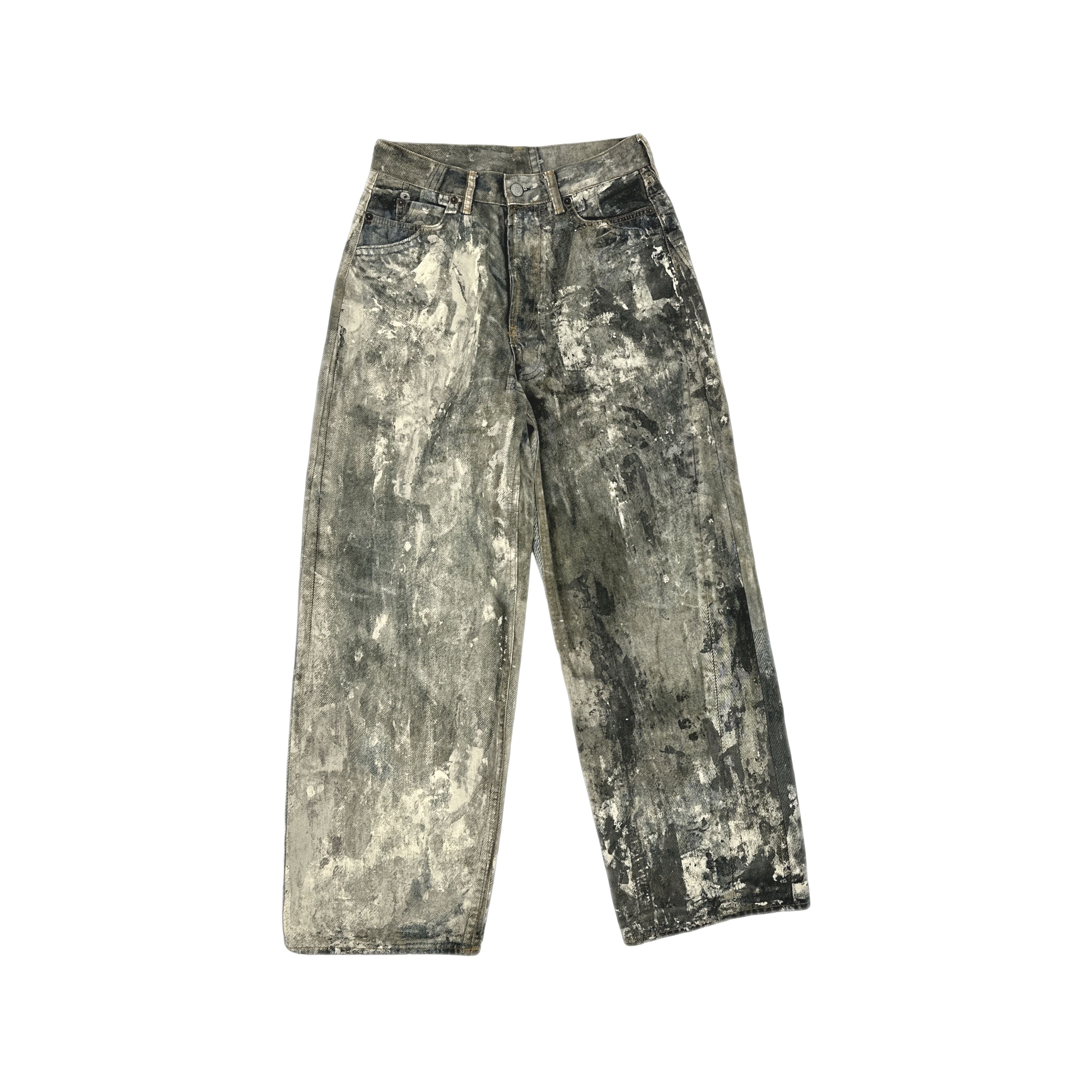 Acne Studios Acne Studios Jeans Trousers 1981M keychain TROMPE L