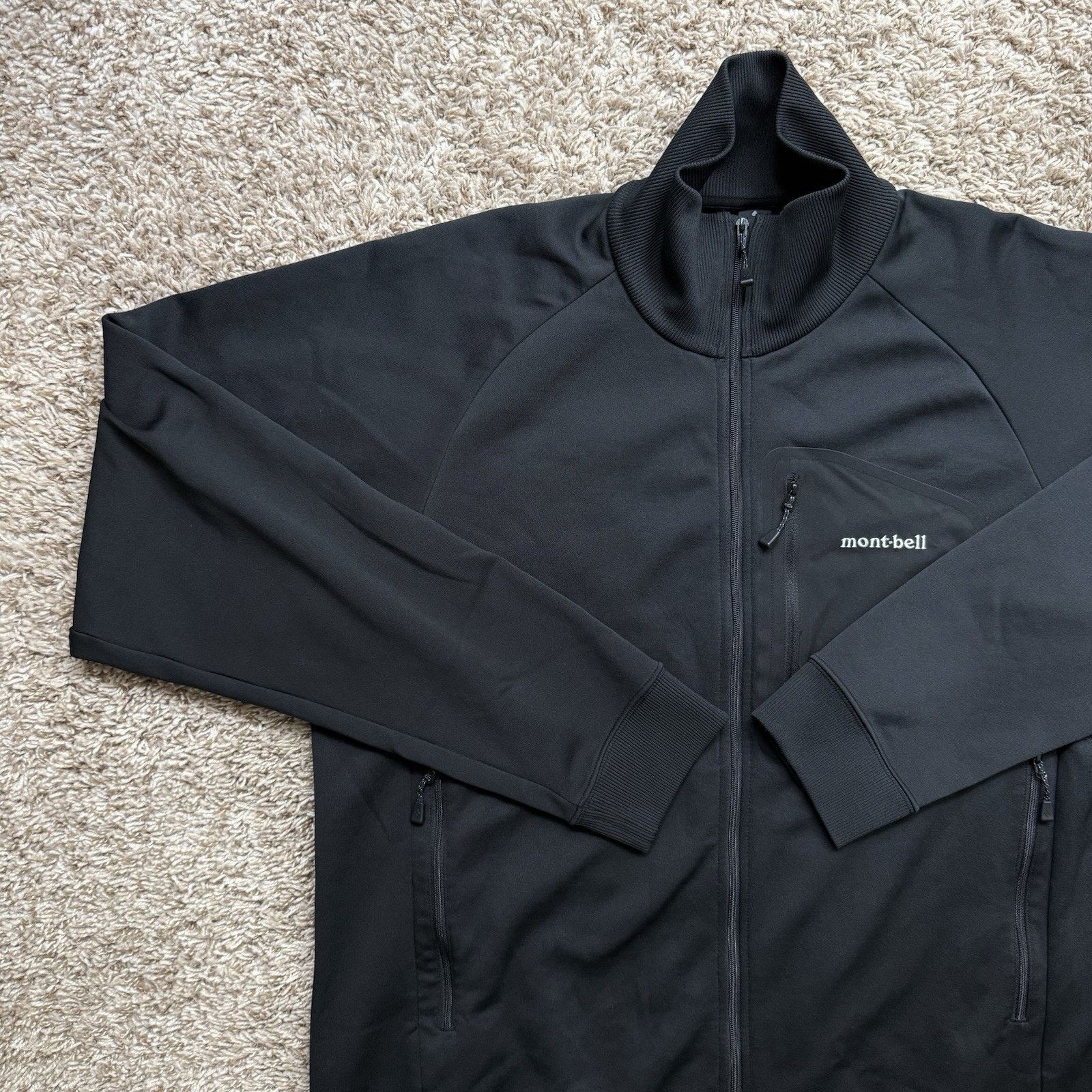 Montbell Mont Bell Mountain Jersey Jacket Full Zip Black 1114390 XL Size US XL / EU 56 / 4 - 4 Thumbnail