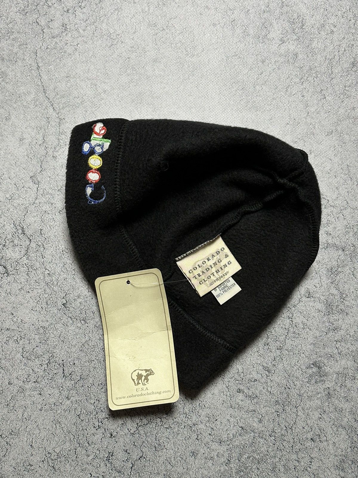 Vintage NWT Vintage Google Fleece Beanie Hat Size ONE SIZE - 7 Thumbnail