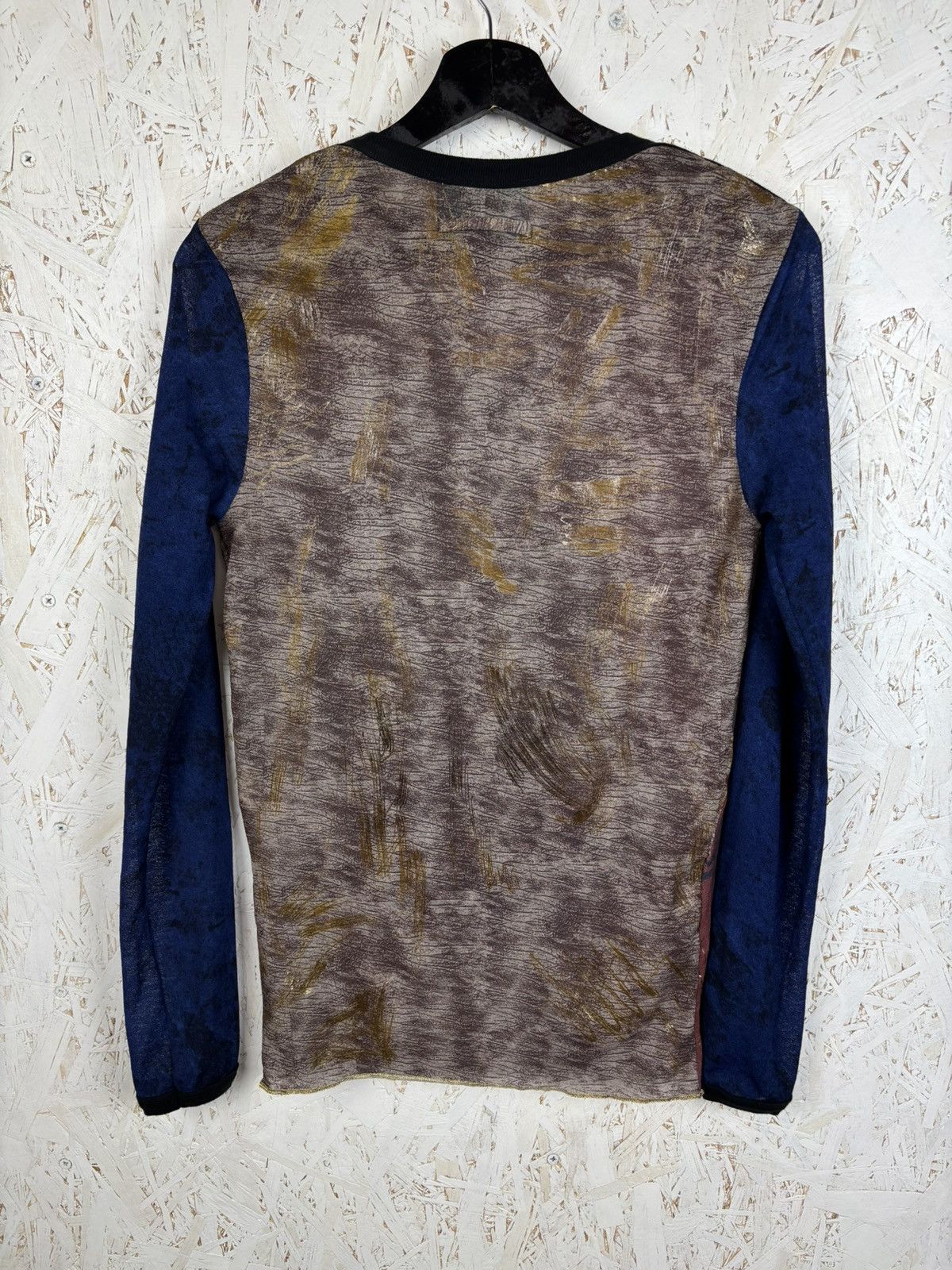 Jean Paul Gaultier Jean Paul Gaultier SS1996 Eagle Runway Mesh Long Sleeve 48 Size US M / EU 48-50 / 2 - 7 Thumbnail