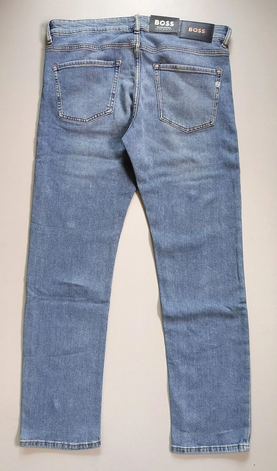 Hugo Boss HUGO BOSS DELAWARE Slim fit men's Jeans Free Shipping T-6012 Size US 34 / EU 50 - 3 Thumbnail