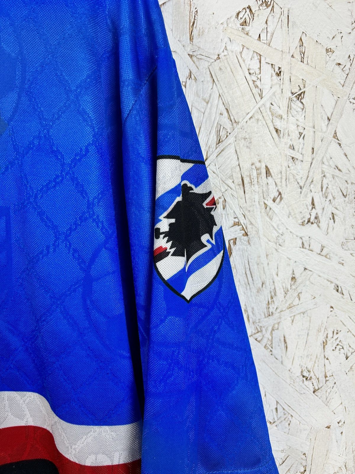 Asics 90s Asics UC Sampdoria 1994/95 Home Kit Soccer Jersey M Size US M / EU 48-50 / 2 - 3 Thumbnail