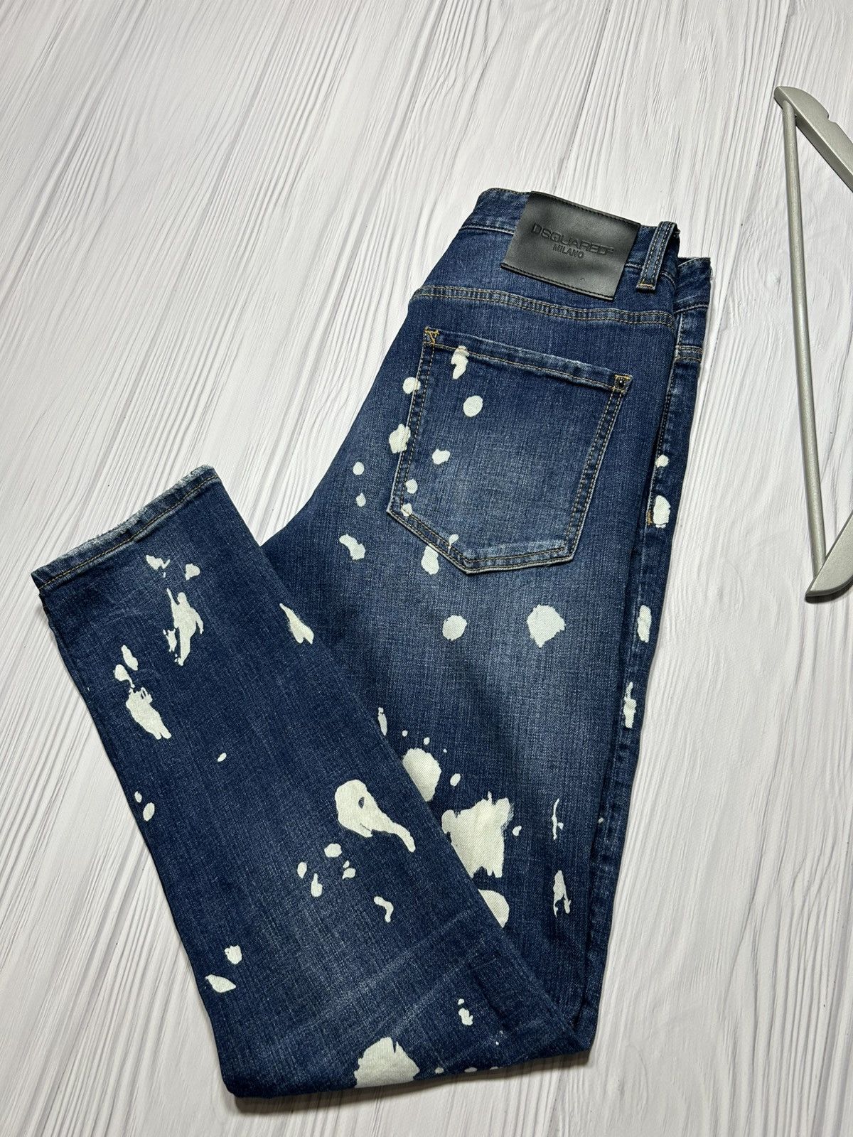 Dsquared2 Dsquared2 Acid Wash Denim Pants Size 32 Made In Italy Size US 32 / EU 48 - 8 Thumbnail