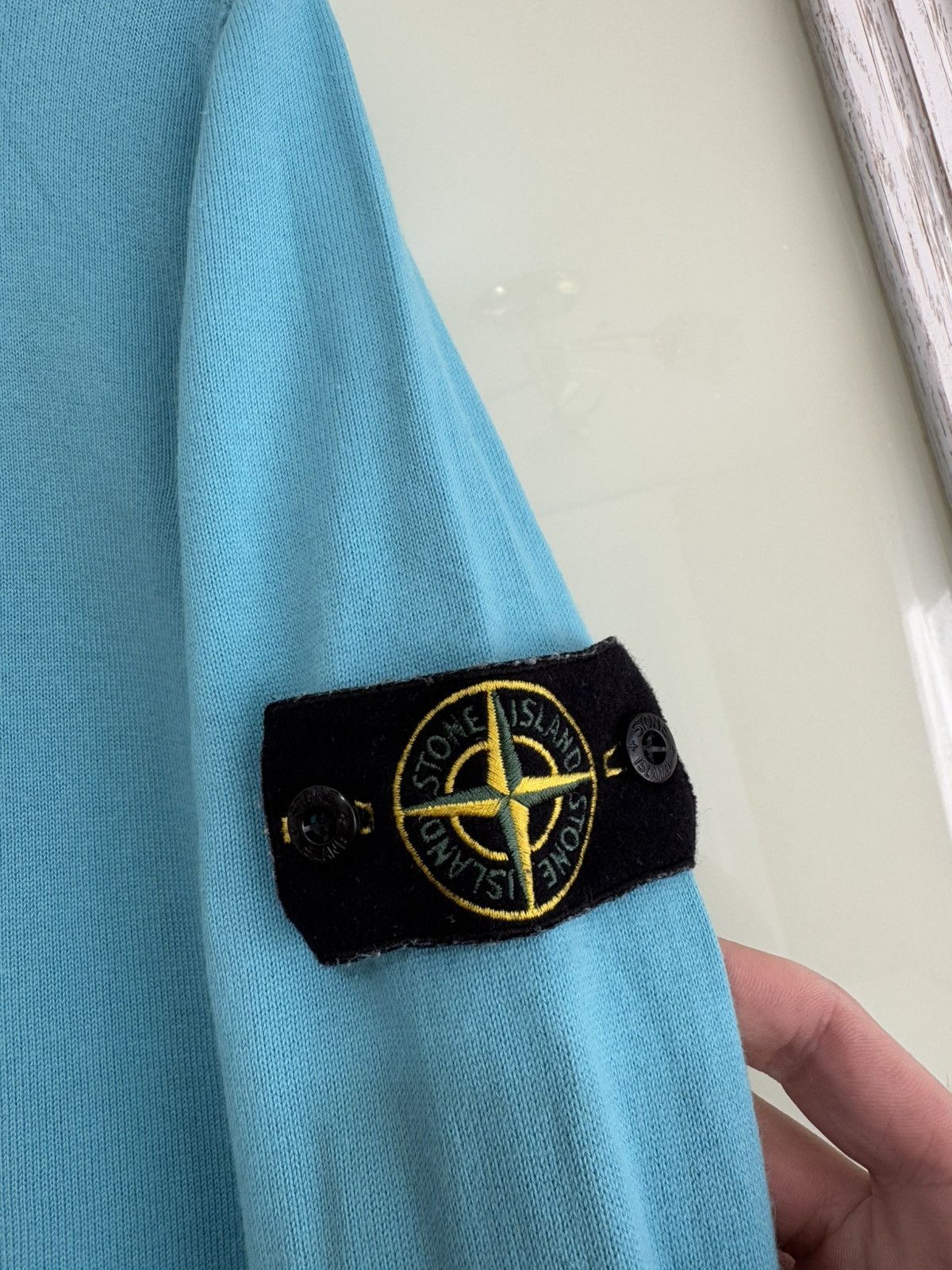 Stone Island Stone Island SS24 Turquoise Sweatshirt Size US L / EU 52-54 / 3 - 10 Thumbnail