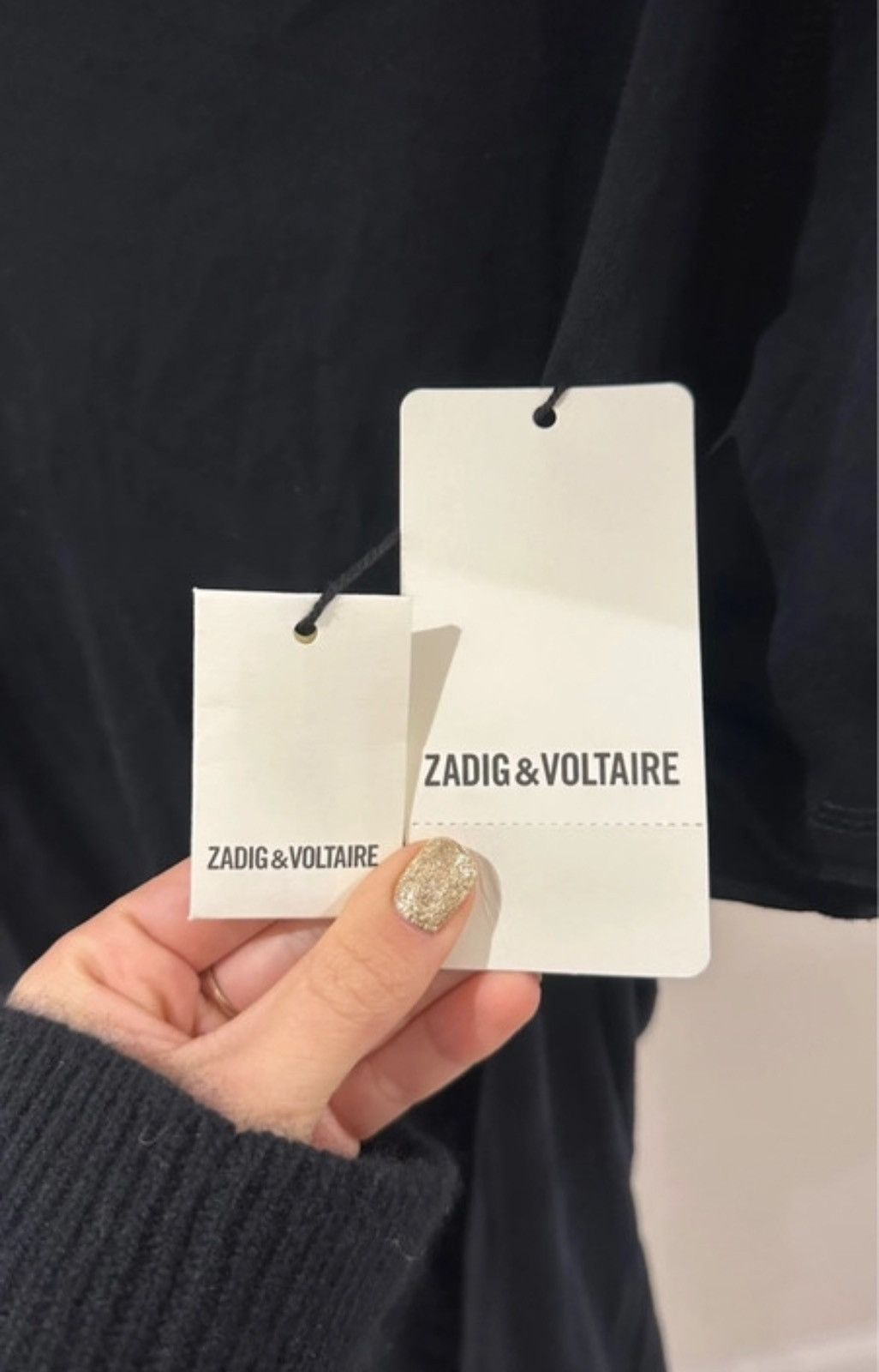Zadig & Voltaire Zadig & Voltaire Monastir Henley White T-Shirt Size US S / EU 44-46 / 1 - 13 Thumbnail