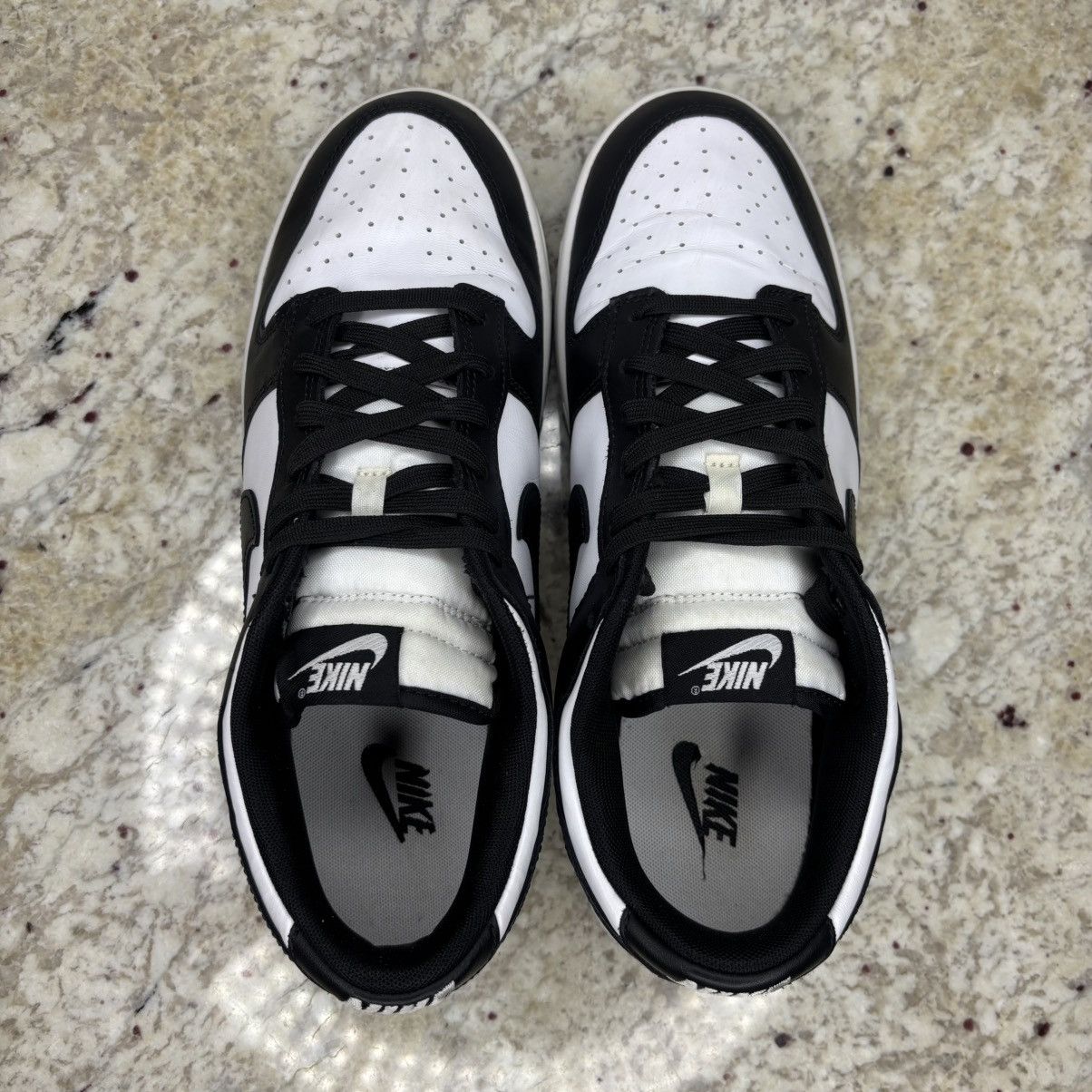 Nike Size 11 - Nike Dunk Low Black White 2023 Clean With Box Size US 11 / EU 44 - 6 Thumbnail