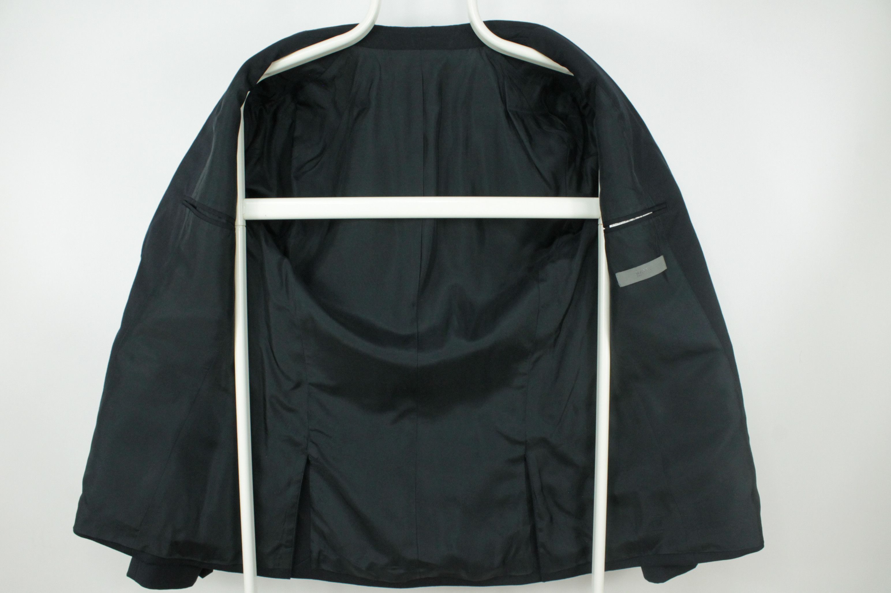 Bally × Designer Bally Black Stretch Wool Blend Formal Blazer Jacket Women's Size M / US 6-8 / IT 42-44 - 6 Thumbnail
