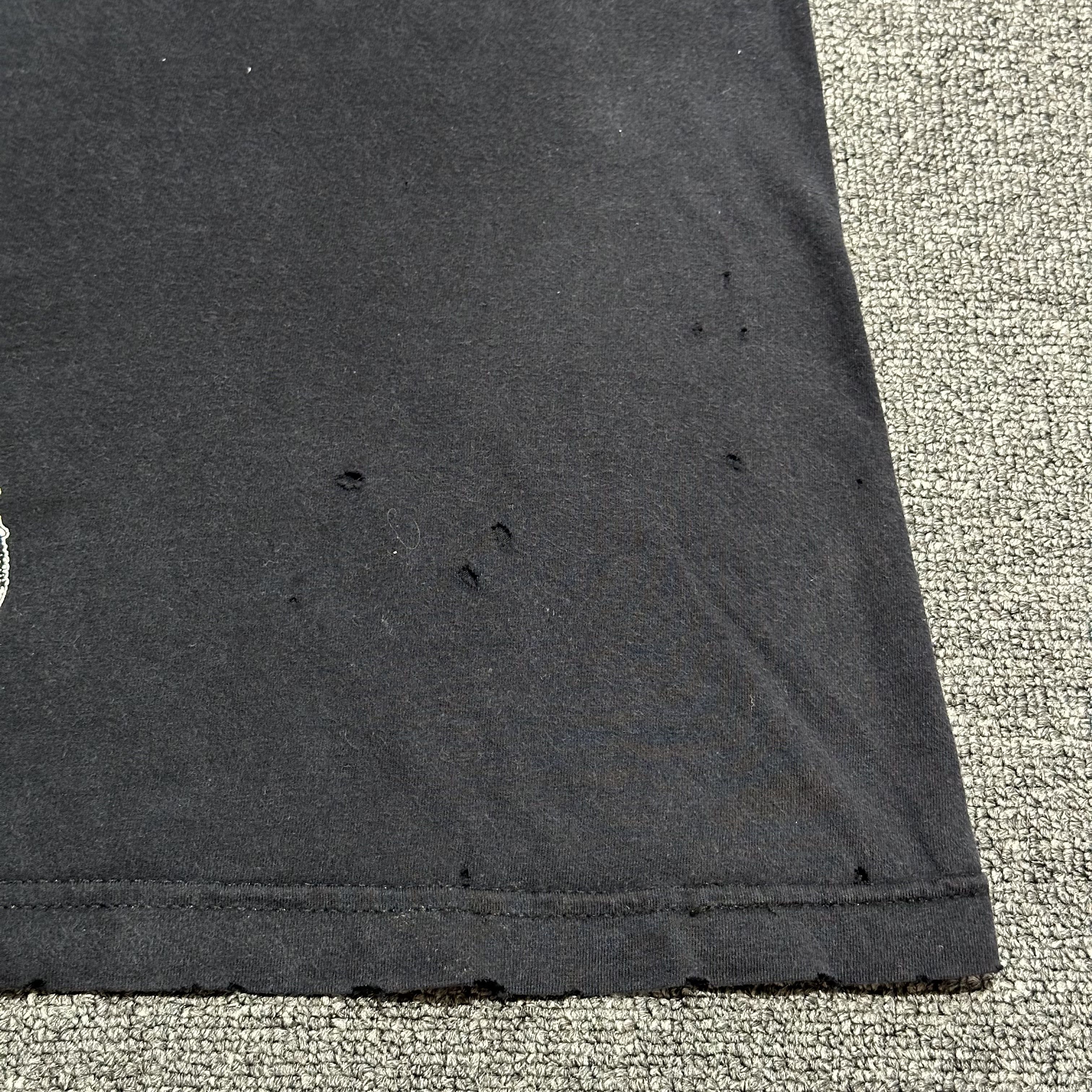 Chrome Hearts Chrome Hearts Foti Distressed Tee Size US M / EU 48-50 / 2 - 10 Thumbnail