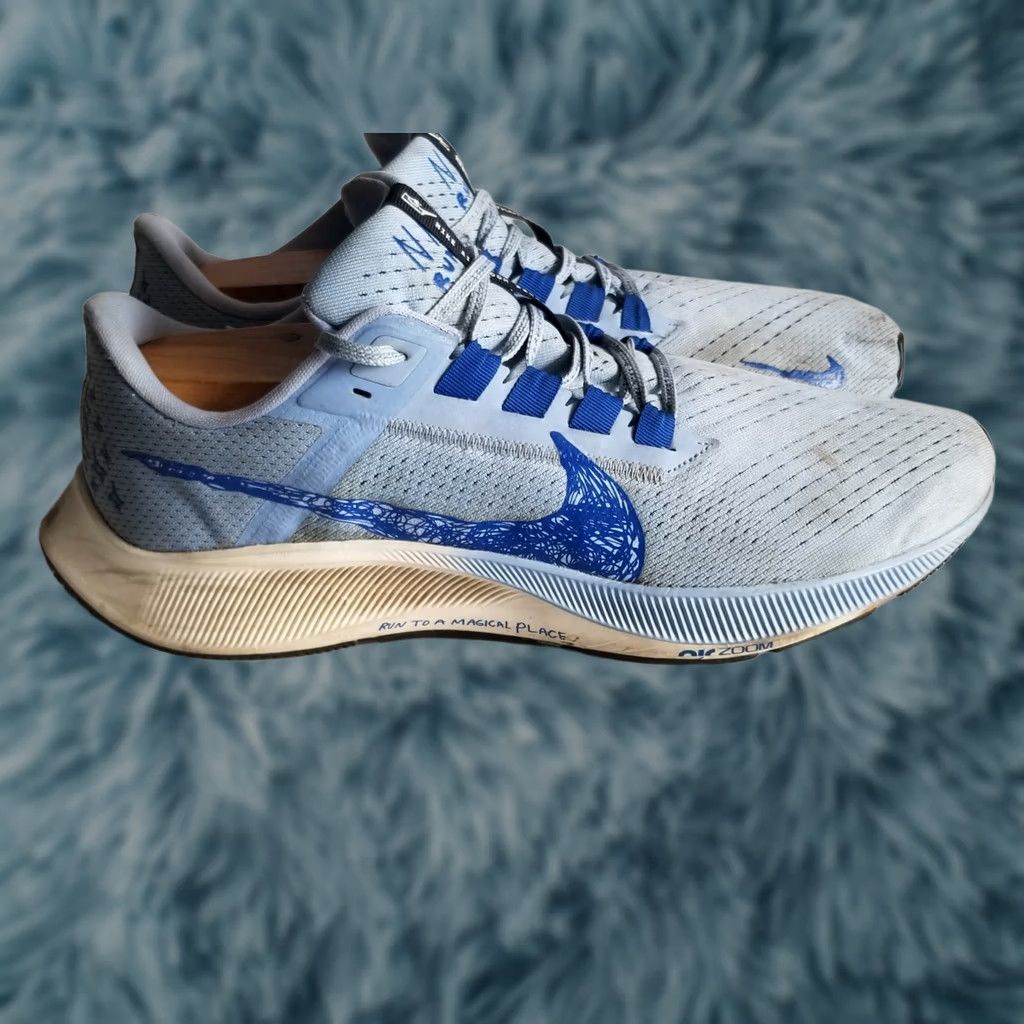 Nike Nike Air Zoom Pegasus 38 Nathan Bell Game Royal Mens Sneakers DM2610-400 Sz 10.5 Size US 11 / EU 44 - 1 Thumbnail