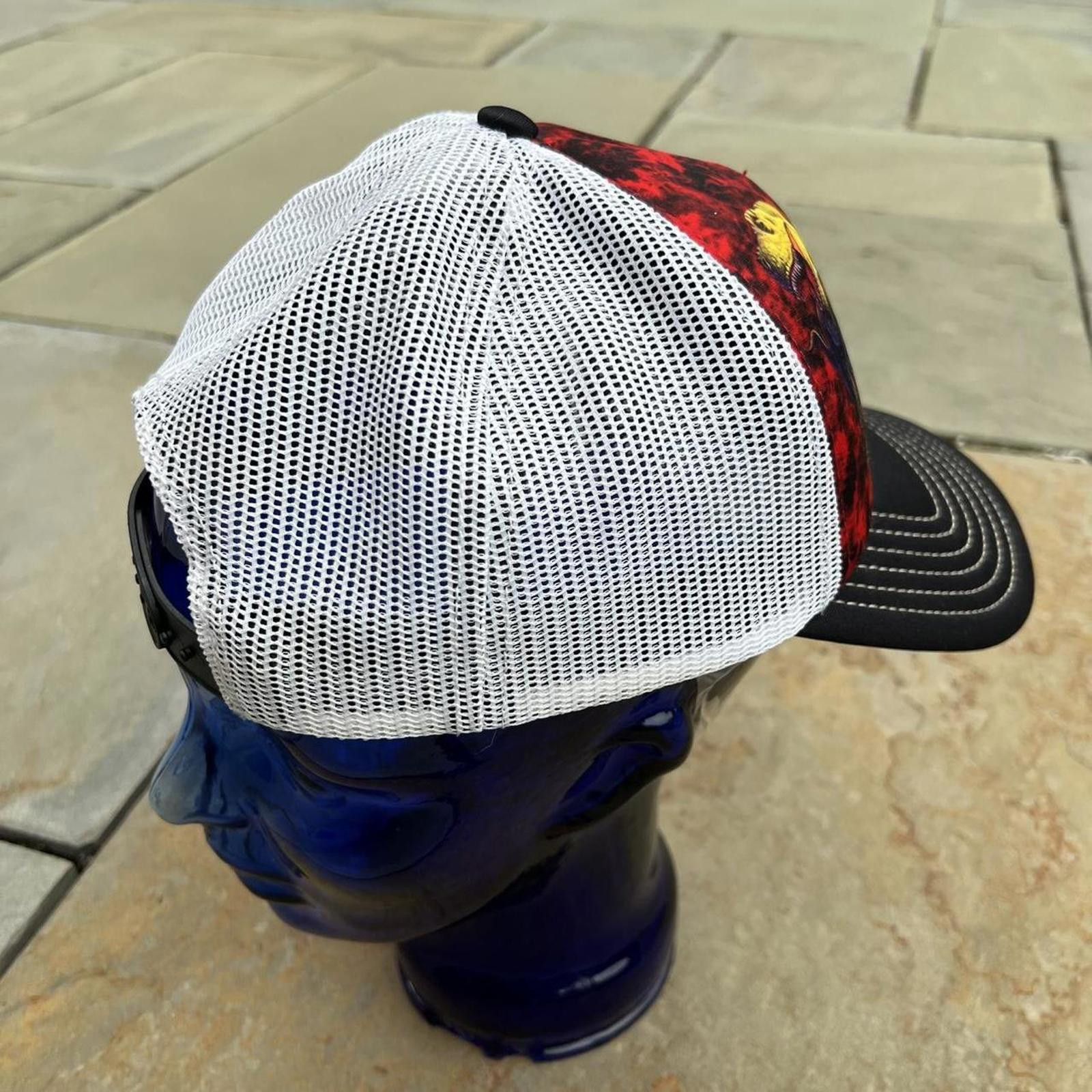 The Mountain T-Rex Dinosaurs Mesh Trucker Hat Size ONE SIZE - 6 Thumbnail
