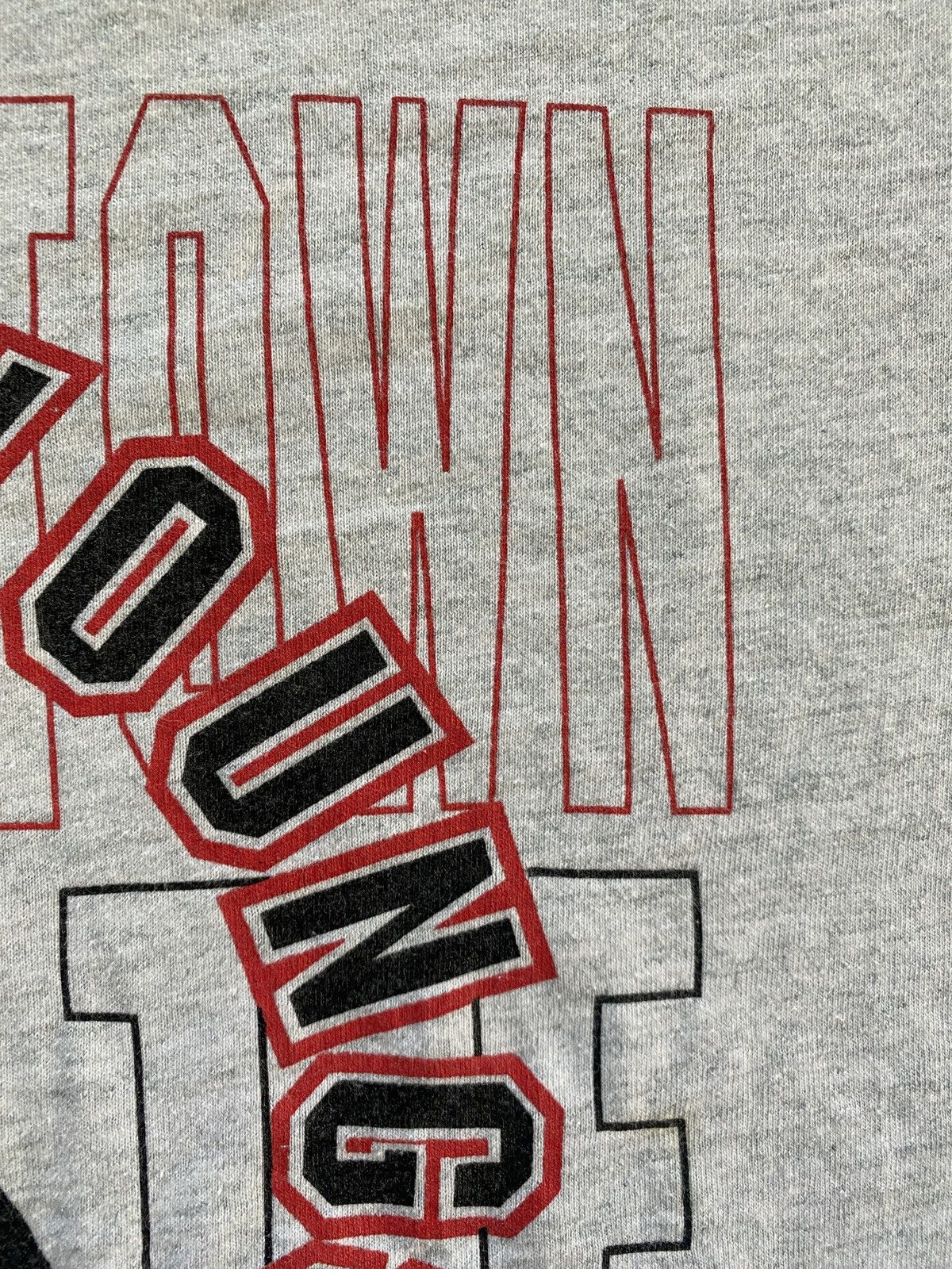 NCAA Vintage ‘93 90s Youngstown Football Champs Single Stitch Tee Size US XL / EU 56 / 4 - 5 Thumbnail