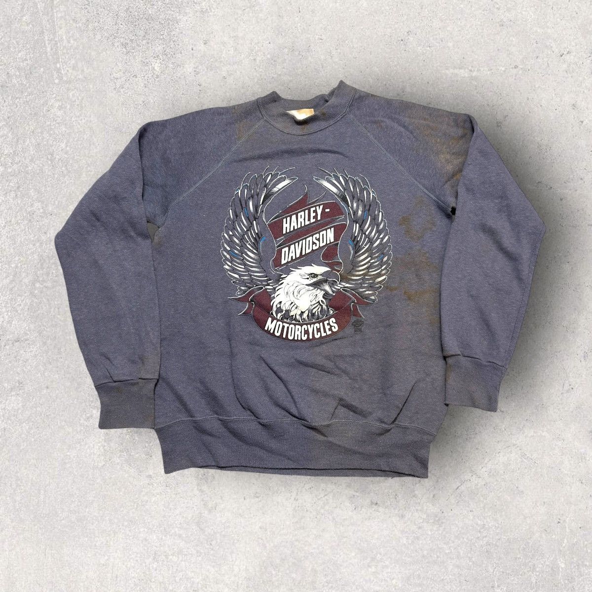 Harley Davidson × Vintage Vintage Harley Davidson sweatshirt Size US M / EU 48-50 / 2 - 1 Thumbnail