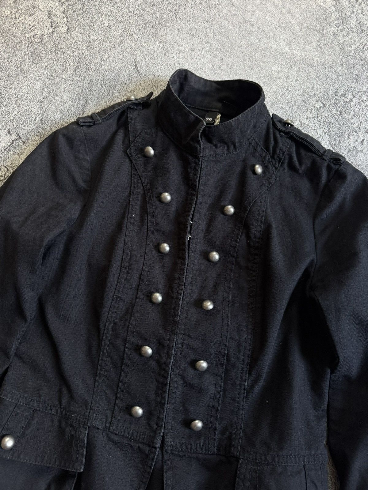 Hysteric Glamour Retro Gothic Punk Napoleon Military jacket blazer Tripp NYC Size S / US 4 / IT 40 - 8 Thumbnail