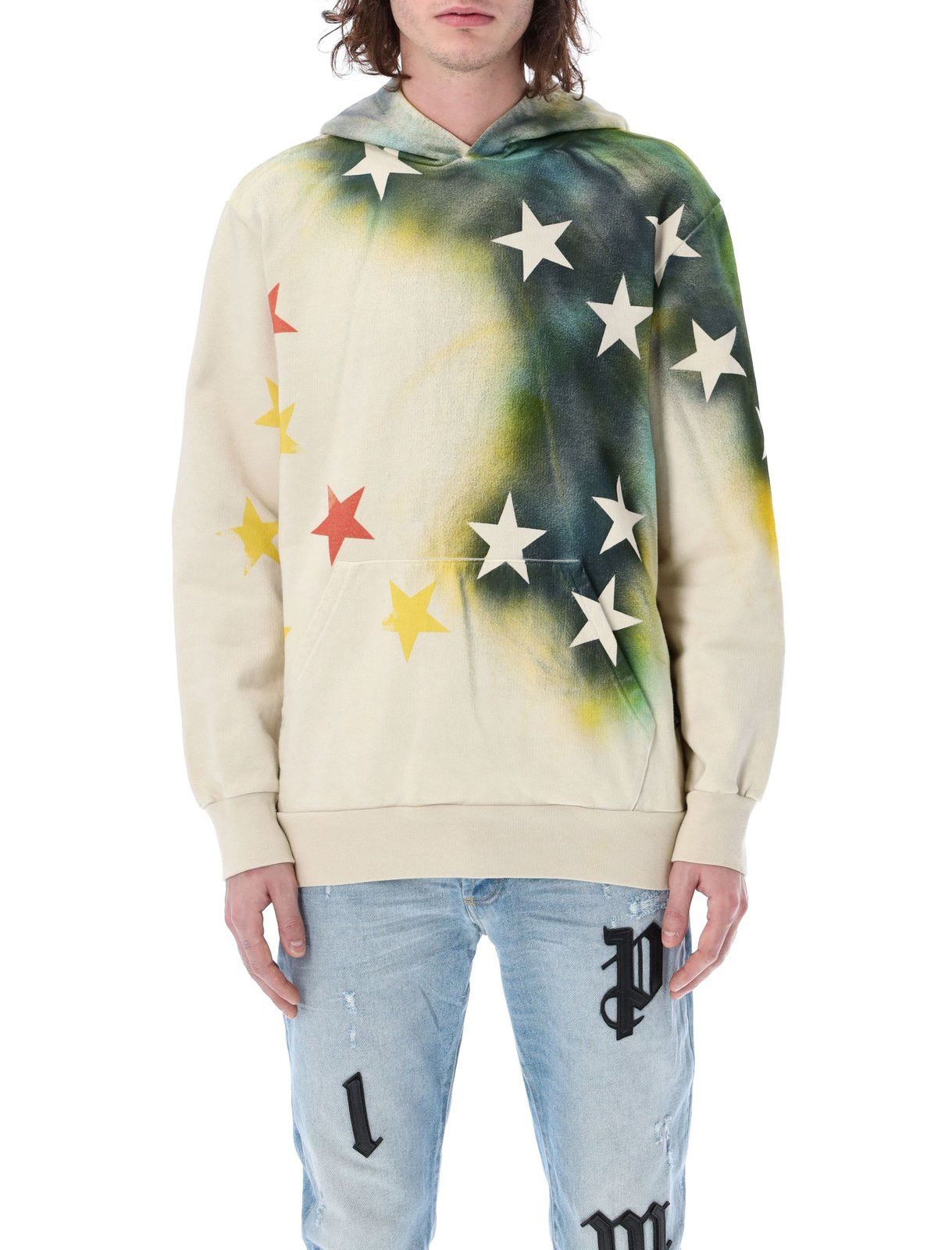 Palm Angels Palm Angels star print hoodie Size US M / EU 48-50 / 2 - 3 Thumbnail