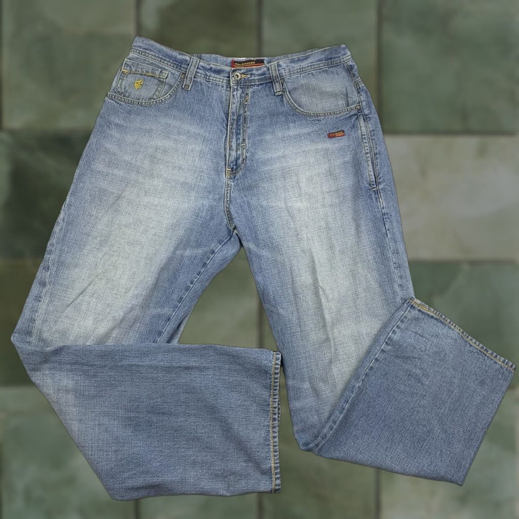 Rocawear VINTAGE Rocawear Jeans Men's 38 Relaxed Baggy Denim Blue 90s Grunge Y2K Urbanwear Mens Size US 38 / EU 54 - 1 Thumbnail