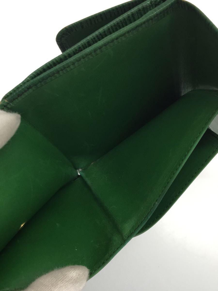 Louis Vuitton Louis Vuitton Epi Porto Vie Cult Credit Leather Plain Green Size ONE SIZE - 6 Thumbnail