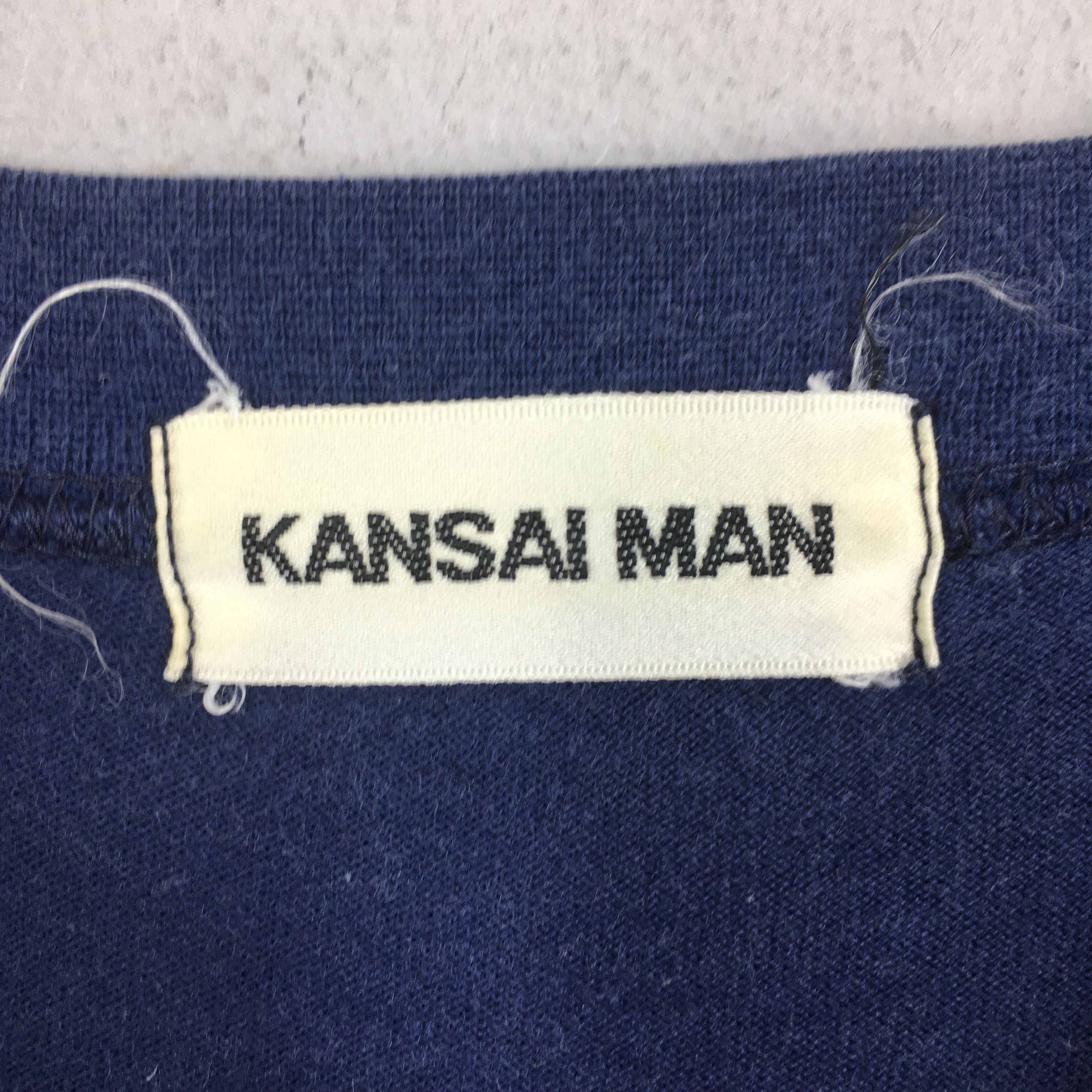 Japanese Brand × Kansai Yamamoto Vintage Kansai Man Japan Eagles Printed Tshirt Medium Size US M / EU 48-50 / 2 - 5 Thumbnail