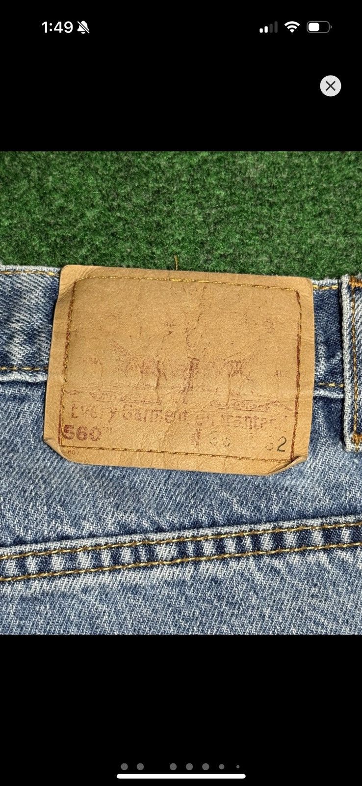 Levi's Vintage Clothing Vintage Y2K Levi’s Relaxed Baggy Skater Light Wash Jeans Size US 36 / EU 52 - 4 Thumbnail