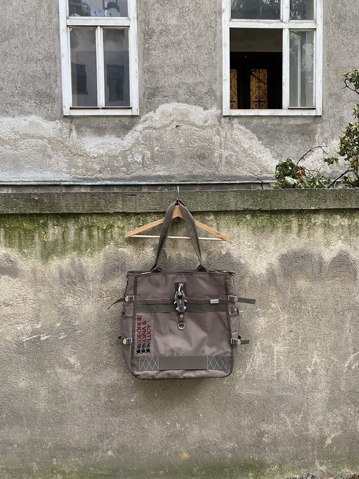 George Gina Lucy GGL Huge Multipocket Handbag