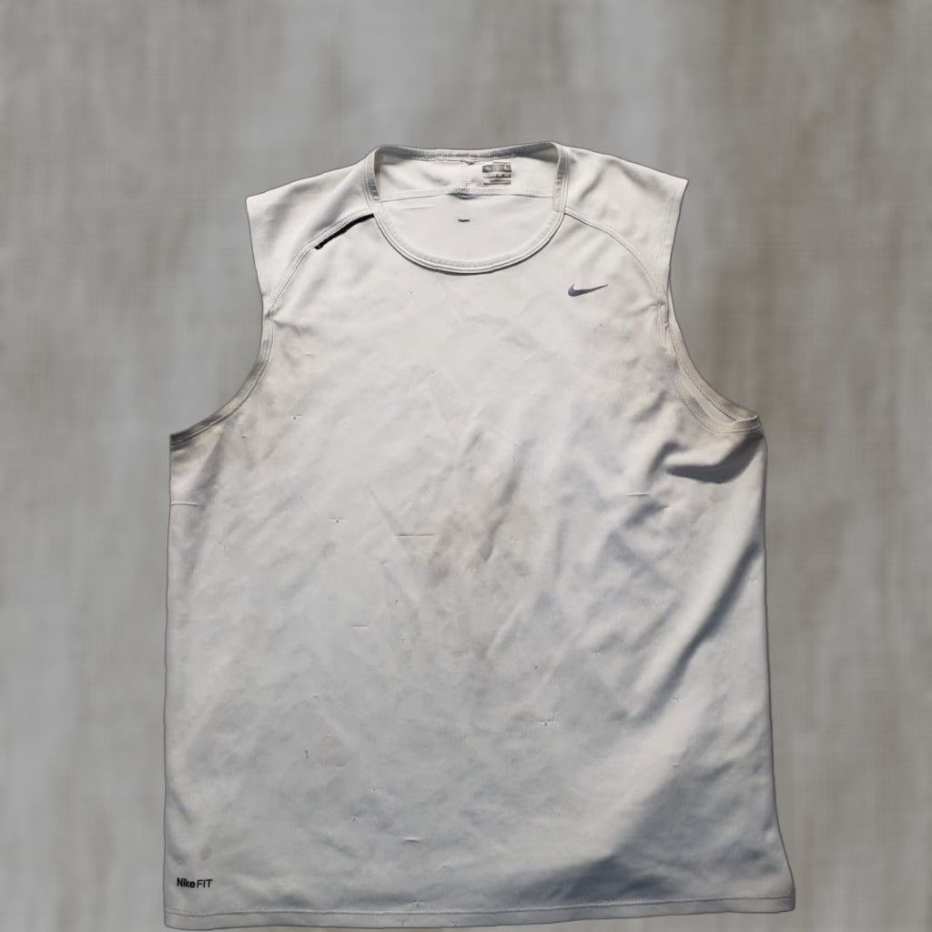 Nike Nike Training Dri-Fit Sleeveless Crew Neck Tank Top Shirt Adult Men's L Large Size L / US 10 / IT 46 - 1 Thumbnail