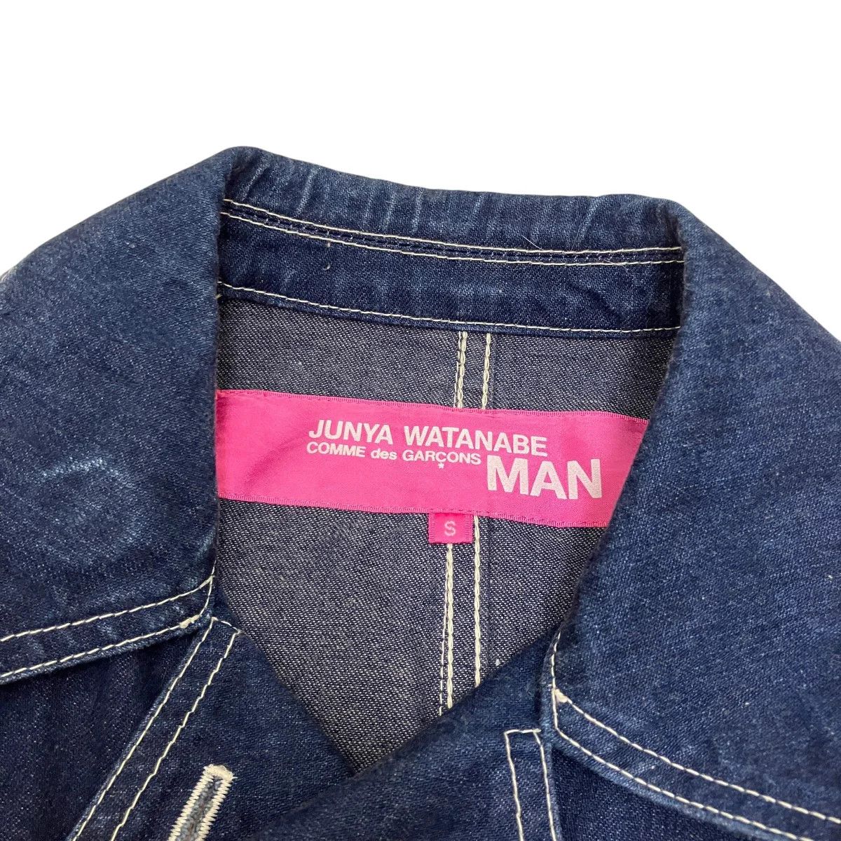 Comme des Garcons × Junya Watanabe AD2011 Double Breasted Denim Work Jacket Size S / US 4 / IT 40 - 5 Thumbnail