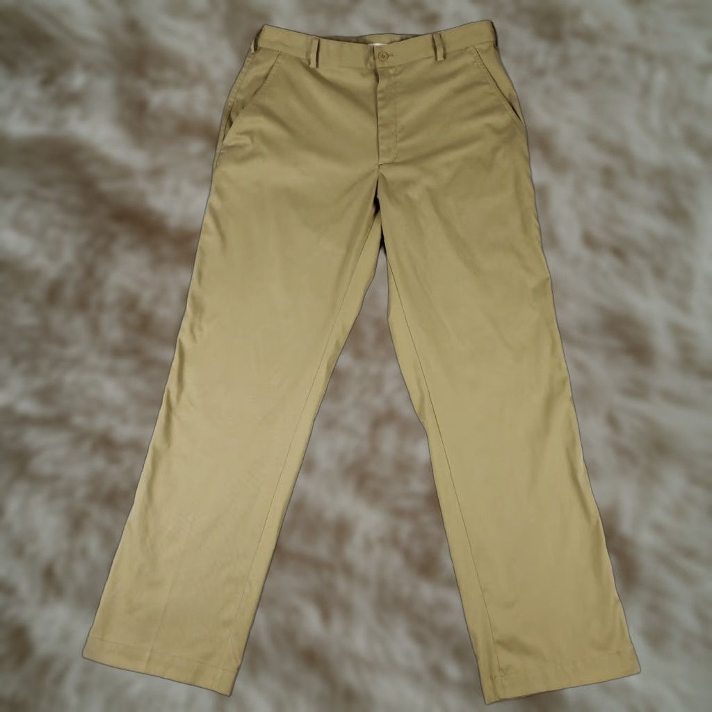 Nike Nike Pants Mens 32x32 Beige Flat Front Chino Trousers Dri Fit Regular Size US 32 / EU 48 - 1 Thumbnail