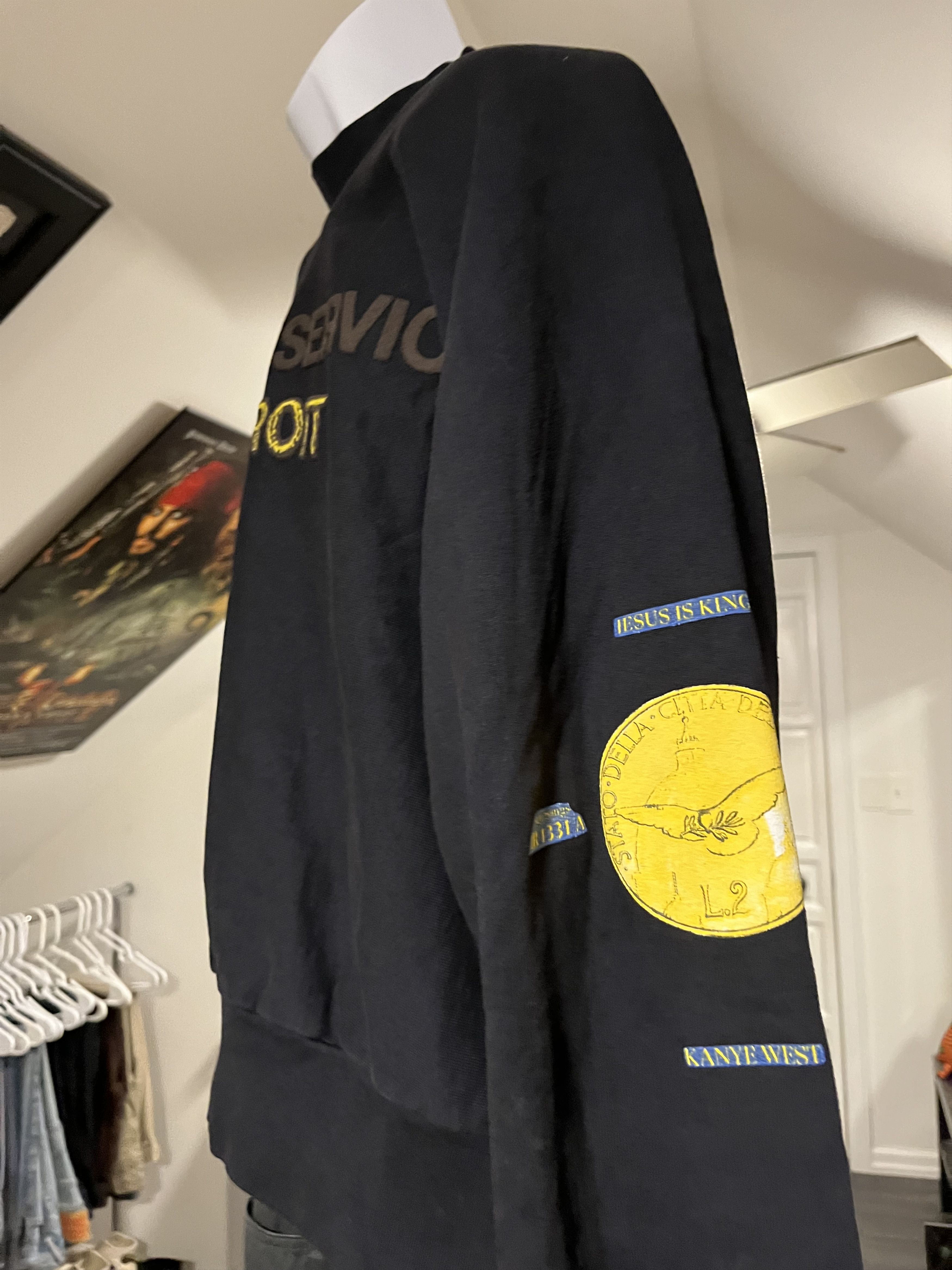 Kanye West Sunday Service Gold Detroit II Crewneck Navy Size US L / EU 52-54 / 3 - 6 Thumbnail