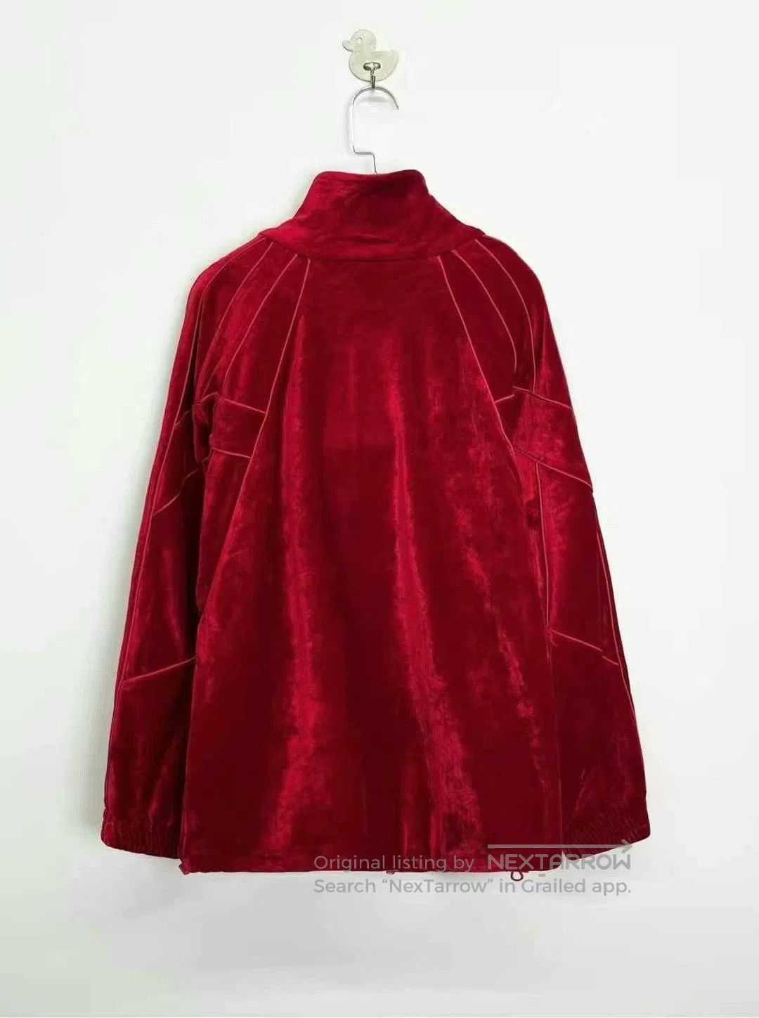 Alexander Wang alexander wang red velvet logo zip jacket. Size US XXS / EU 40 - 2 Thumbnail