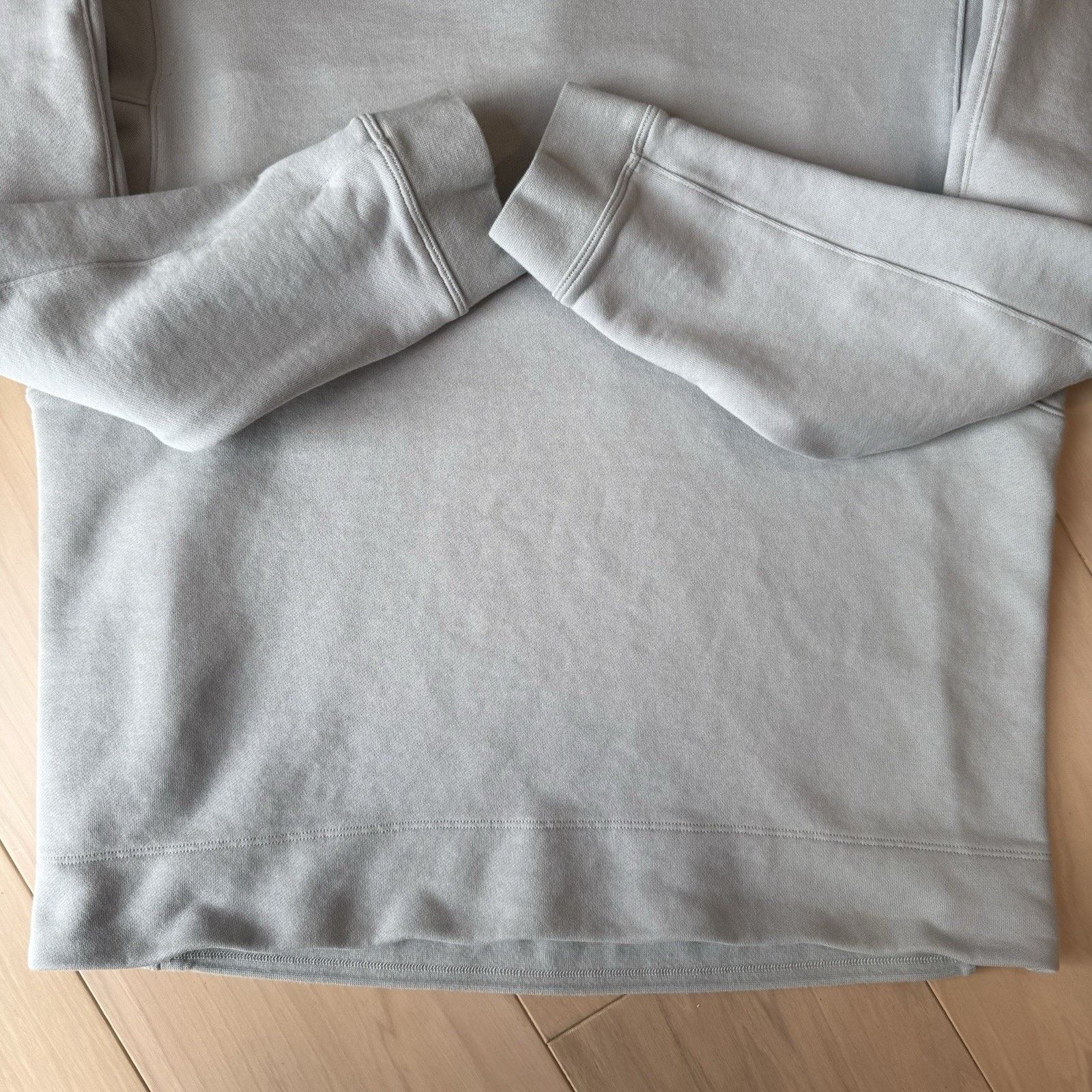 Lululemon Lululemon French Terry Oversized Crew Medium Gray Fleece Size US M / EU 48-50 / 2 - 6 Thumbnail