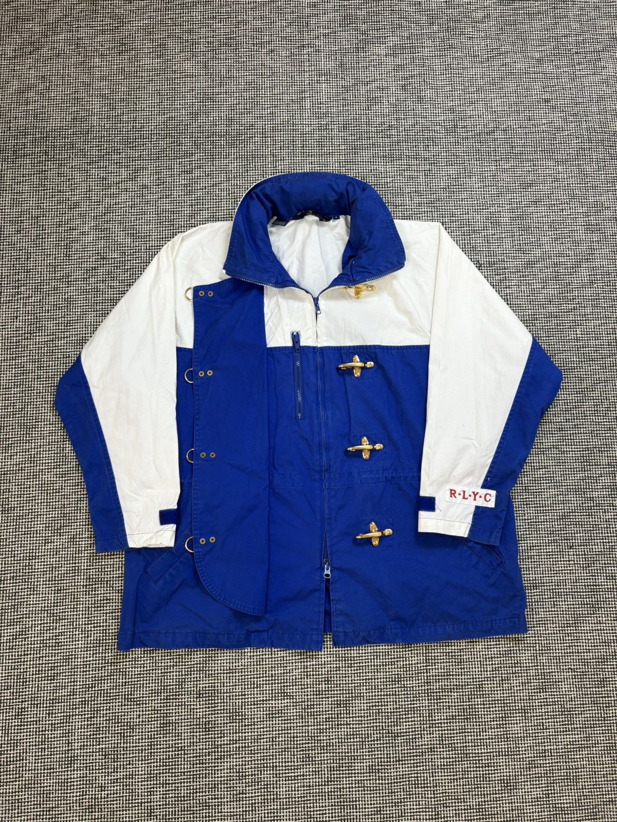 Polo Ralph Lauren rare 1990s polo ralph lauren fireman lobster clasp jacket Size US M / EU 48-50 / 2 - 3 Thumbnail