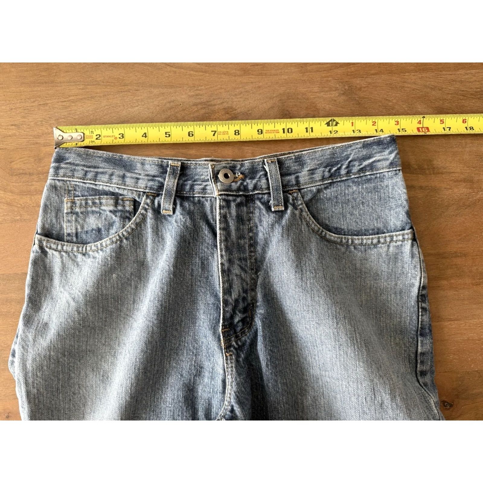 Express VINTAGE Express Jeans Women 7/8 Slim Den﻿im High Rise Mom Tapered 29x31 Blue 80s 90s Grunge Logo City Punk Womens Size 30" / US 8 / IT 44 - 5 Thumbnail