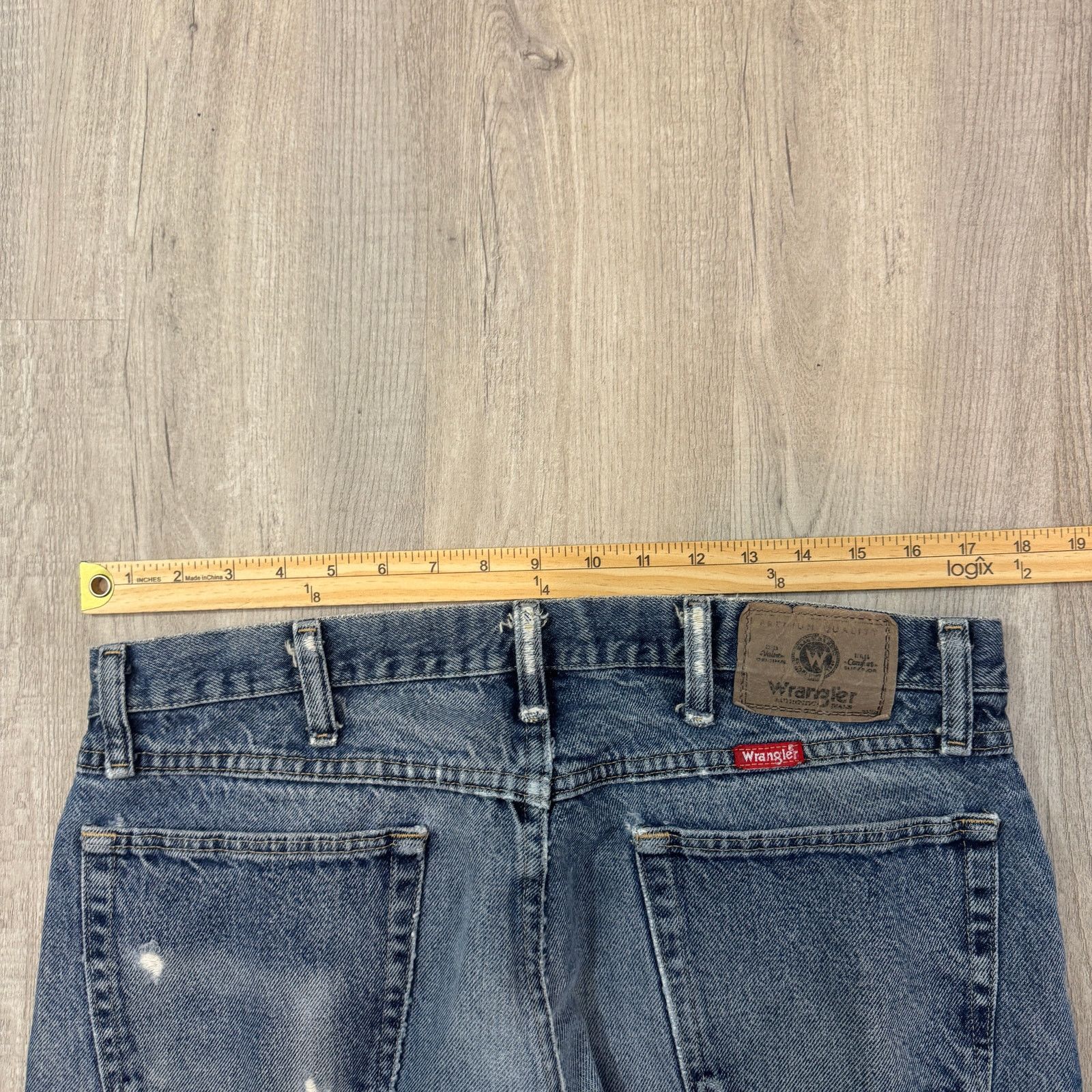 Wrangler Vintage Wrangler Jeans Men's 36 x 29 Blue Distressed Western Size US 36 / EU 52 - 8 Thumbnail