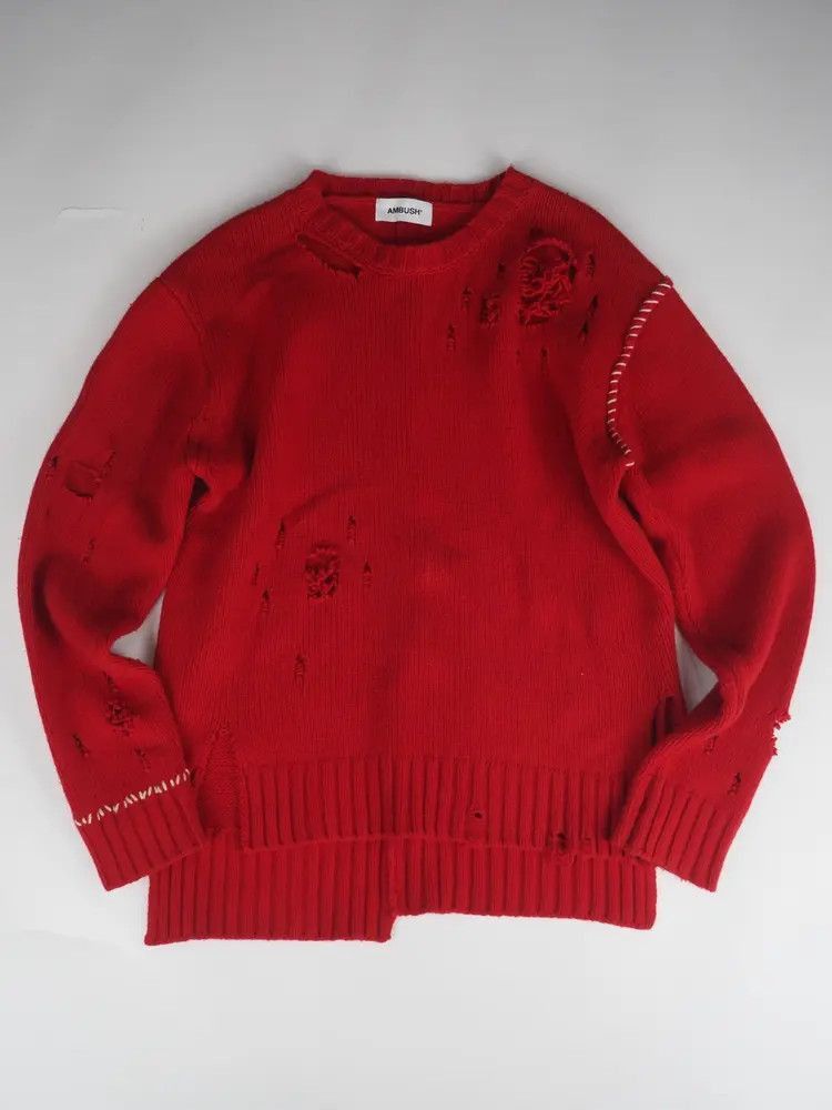 Ambush Design Ambush Distressed Knitwear Sweaters-2505 Size US M / EU 48-50 / 2 - 1 Thumbnail
