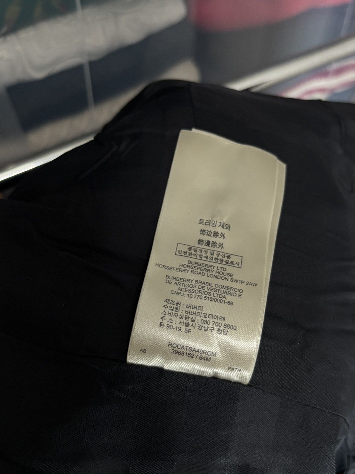 Burberry Burberry Double Breasted Wool Cashmere Short Coat Jacket Size US M / EU 48-50 / 2 - 14 Thumbnail