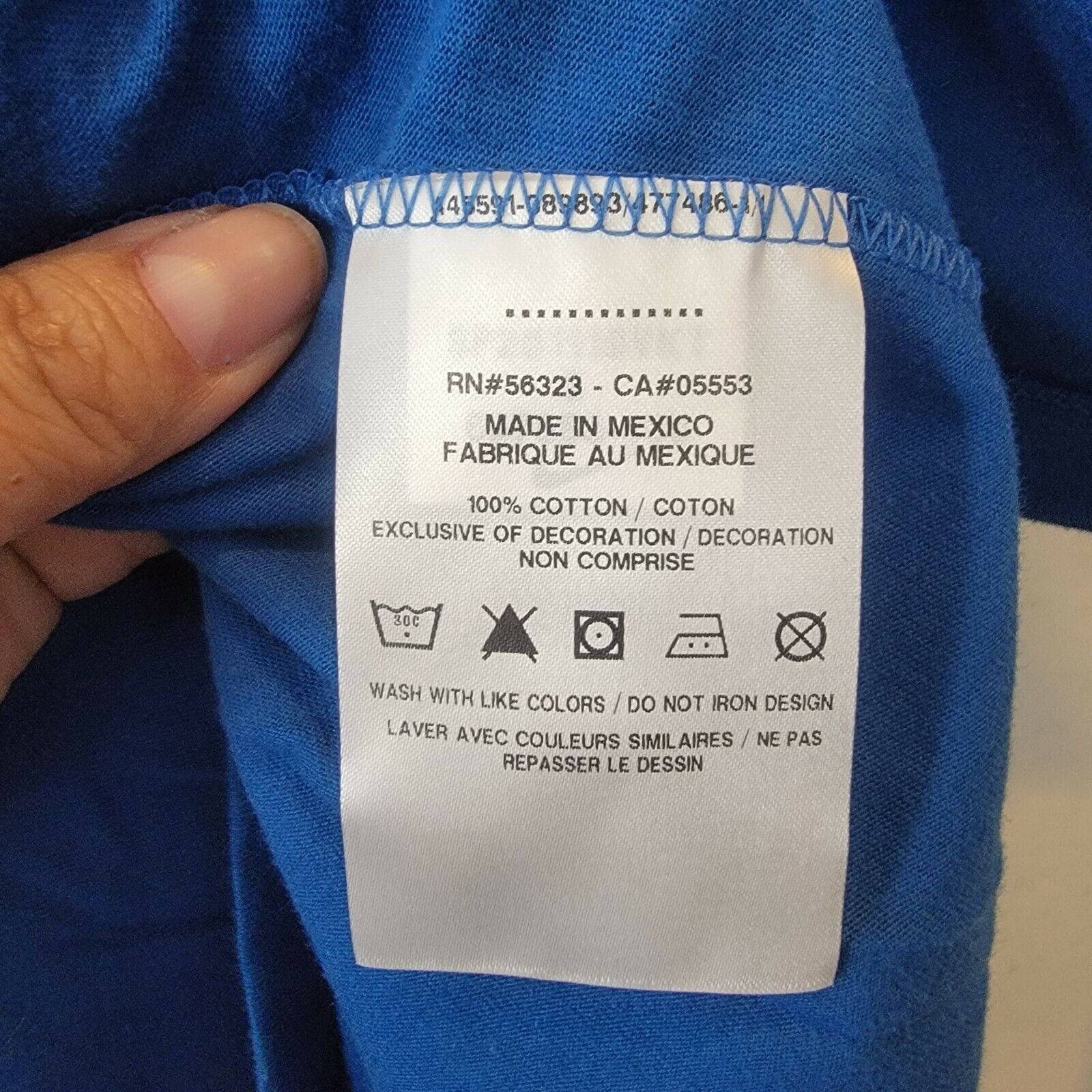 Nike ⭐Nike Men's Los Angeles Blue Short Sleeve T-Shirt CW0741-47 Size US S / EU 44-46 / 1 - 7 Thumbnail