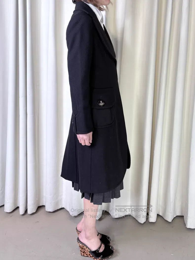 Vivienne Westwood Vivienne Westwood Vintage Heart Collar Buckle Overcoat Size M / US 6-8 / IT 42-44 - 4 Thumbnail